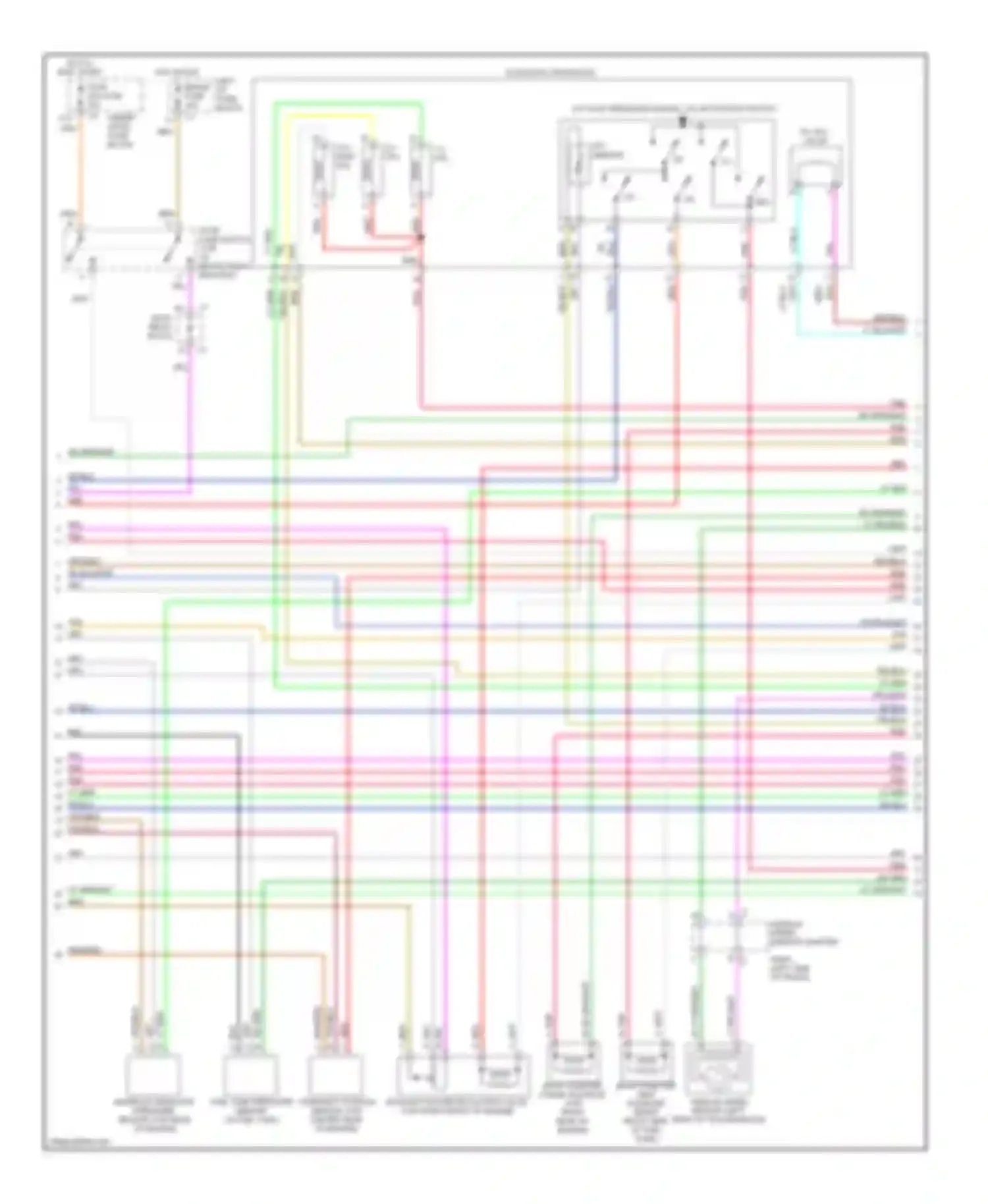 Sierra 3500 GMC  (2002-2006): Wiring diagram engine performance 6.0l vin us, with isolated grounded
ho2s sensors (3 of 5)