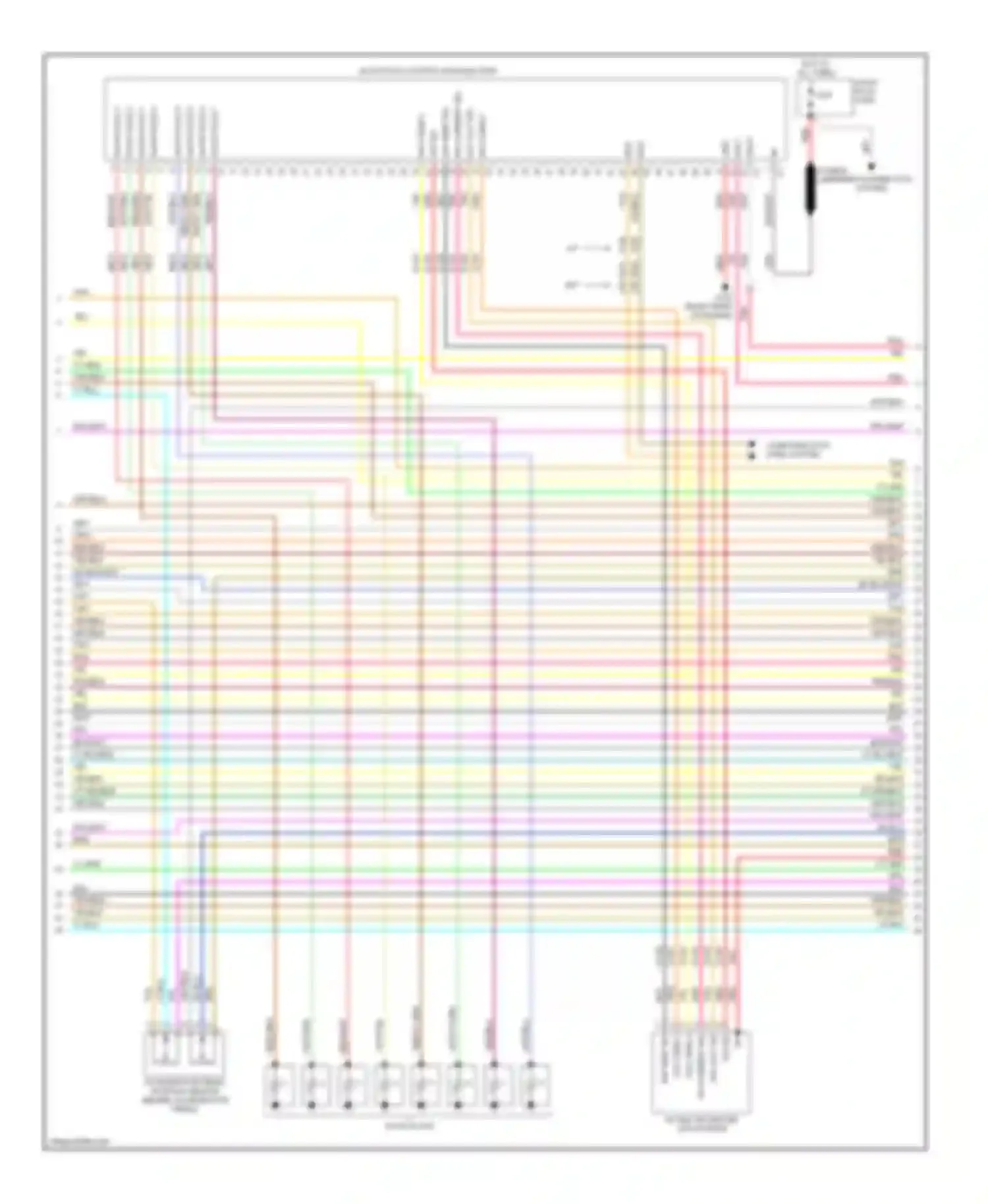 Sierra 3500 GMC  (2002-2006): Wiring diagram engine performance 6.6l vin d (2 of 6)
