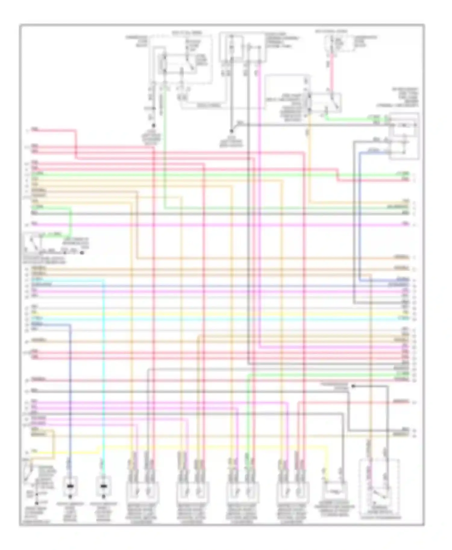 Sierra 3500 GMC  (2002-2006): Wiring diagram engine performance 8.1l vin g (2 of 5)