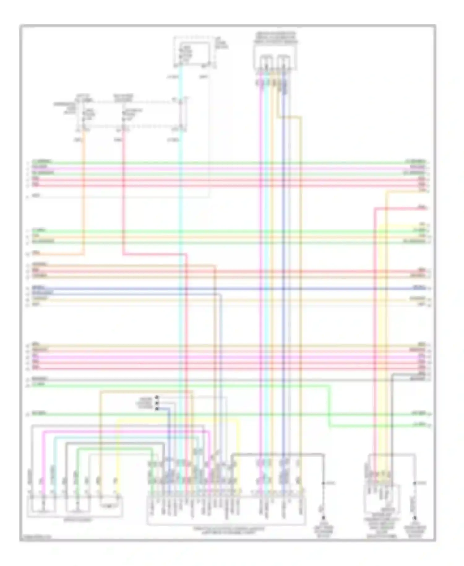 Sierra 3500 GMC  (2002-2006): Wiring diagram engine performance 8.1l vin g (4 of 5)