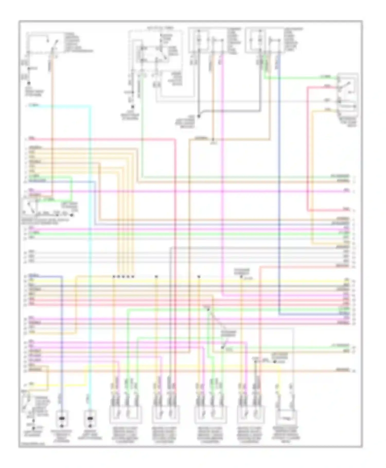 Sierra 3500 GMC  (2002-2006): Wiring diagram engine performance 8.1l vin gs (2 of 5)