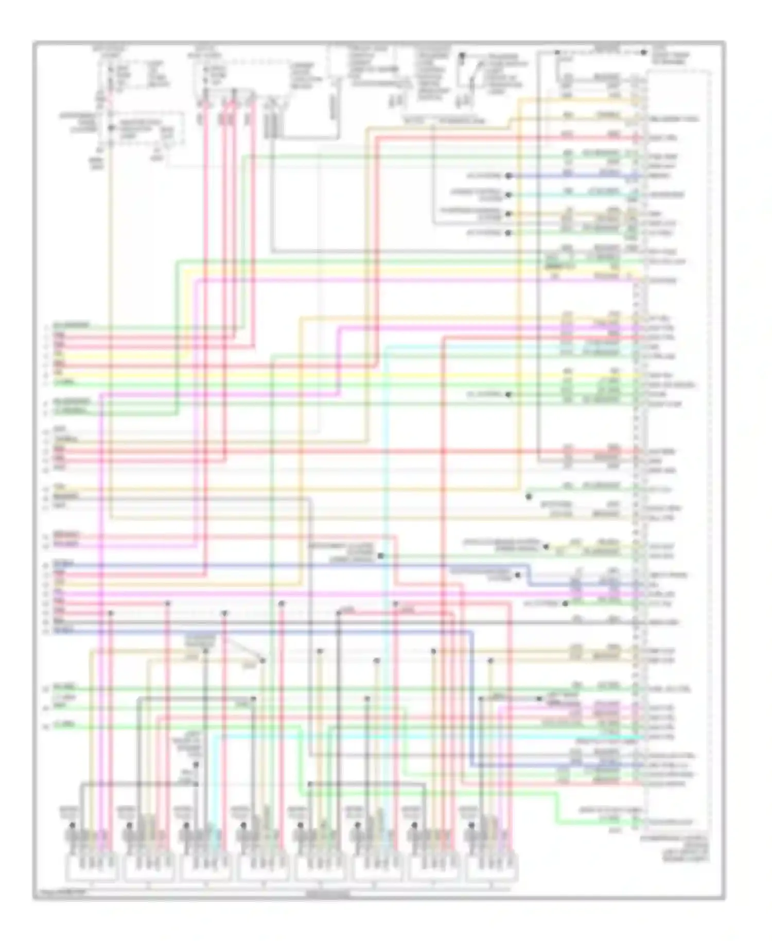 Sierra 3500 GMC  (2002-2006): Wiring diagram engine performance 8.1l vin gs (5 of 5)
