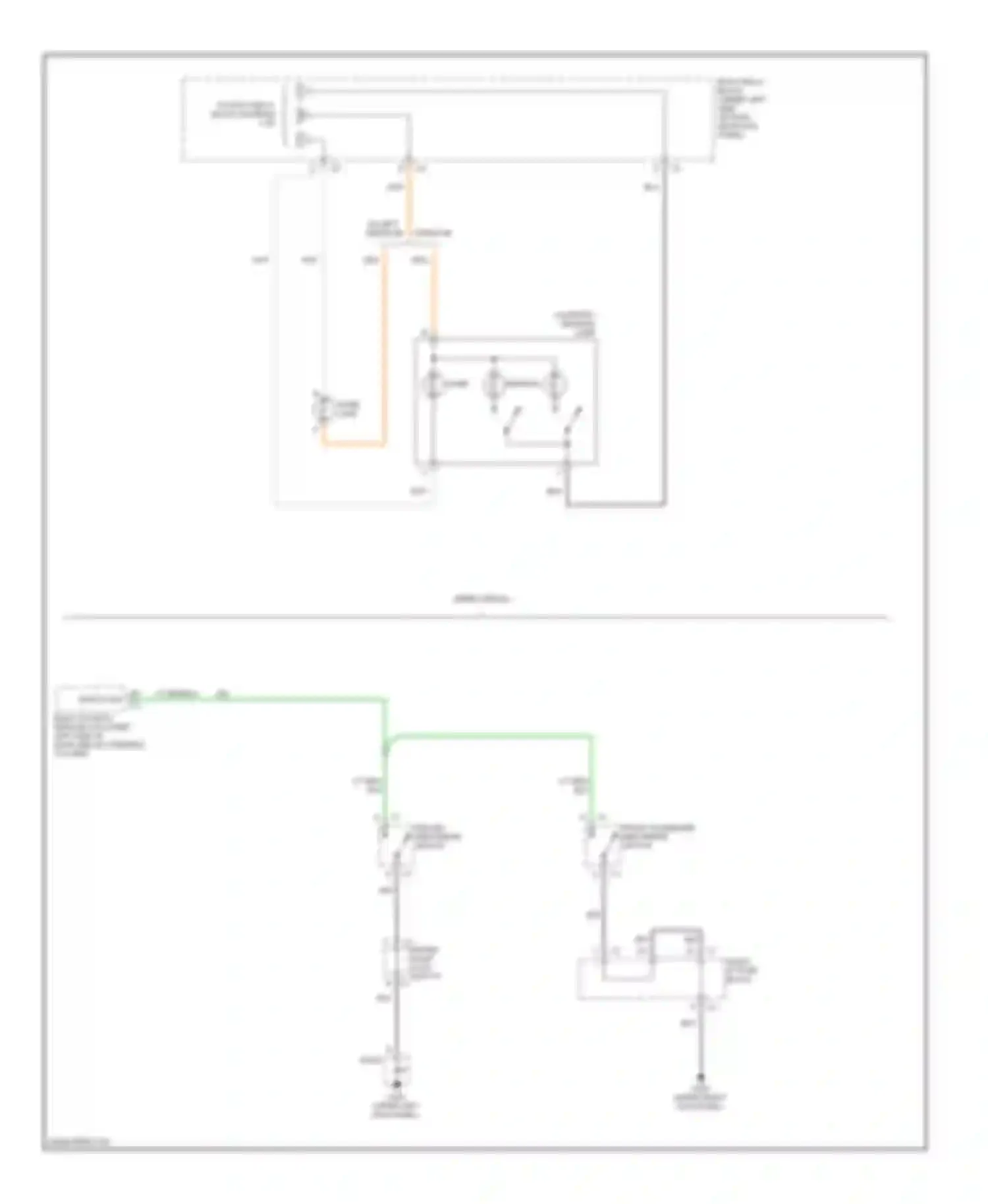 Sierra 3500 GMC  (2002-2006): Courtesy lamps circuit, crew cab & up level (2 of 3)