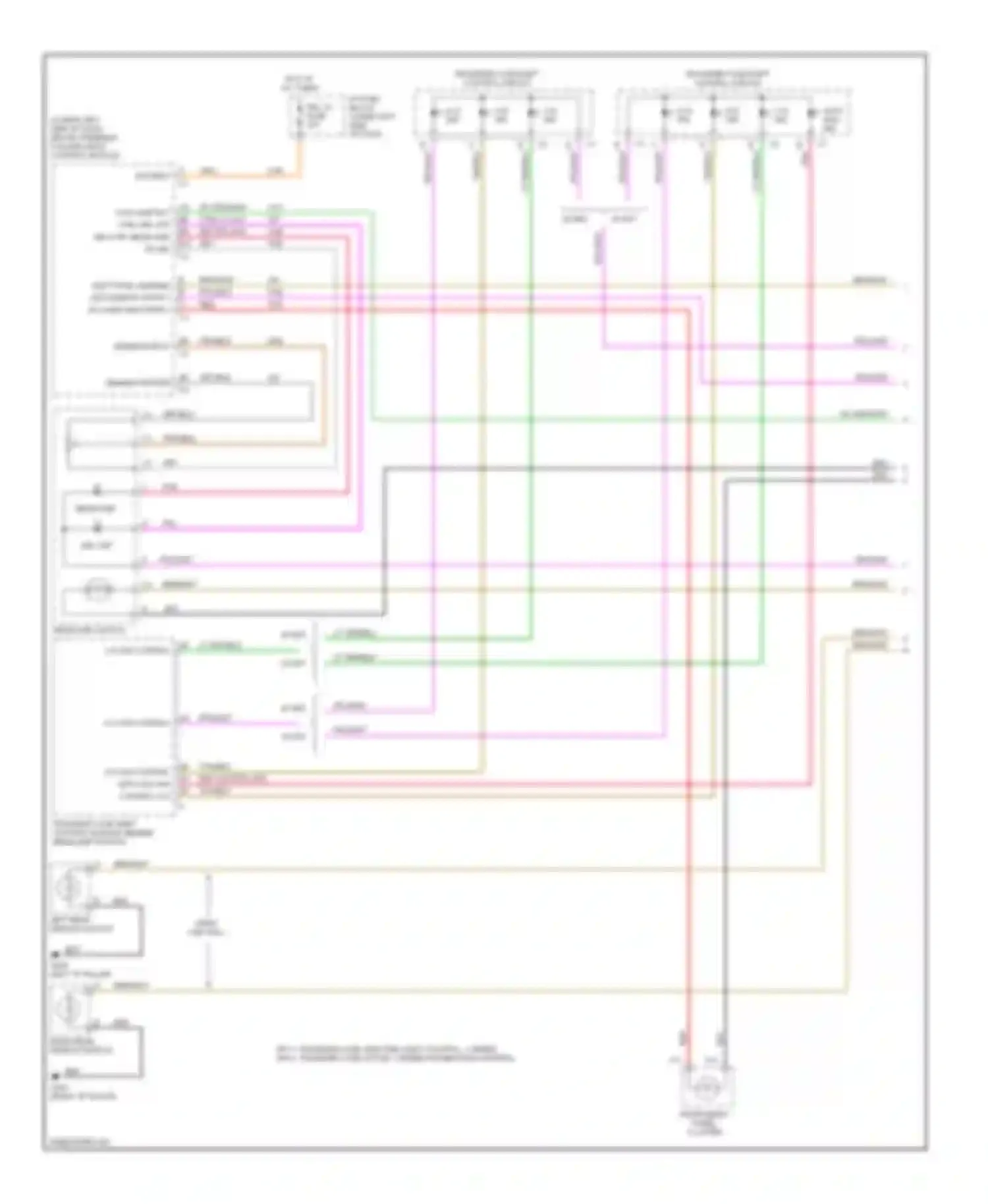 Sierra 3500 GMC  (2002-2006): Instrument illumination circuit (1 of 3)