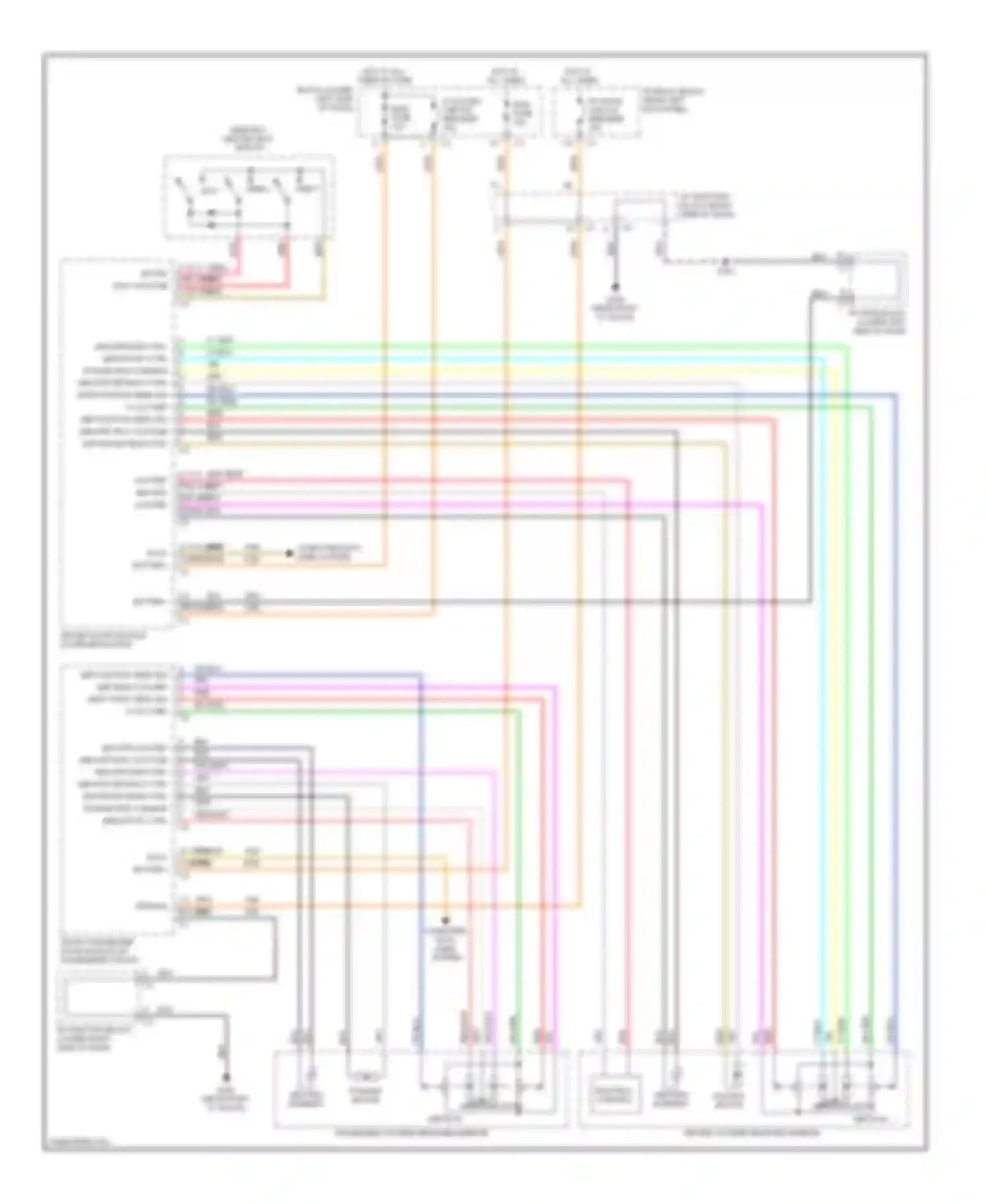 Sierra 3500 GMC  (2002-2006): Memory mirrors circuit