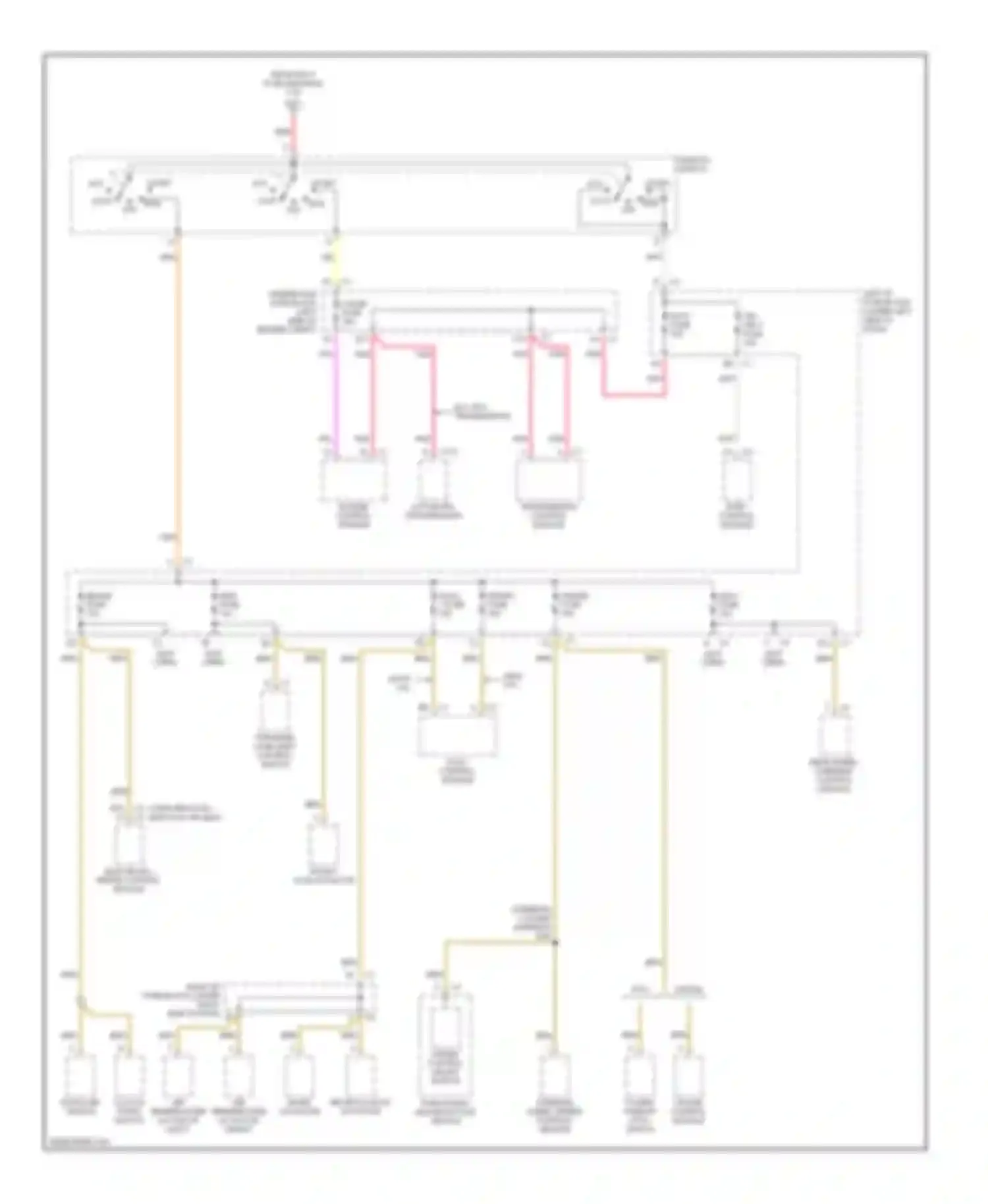 Sierra 3500 GMC  (2002-2006): 6.6l vin 1, power distribution circuit (4 of 5)