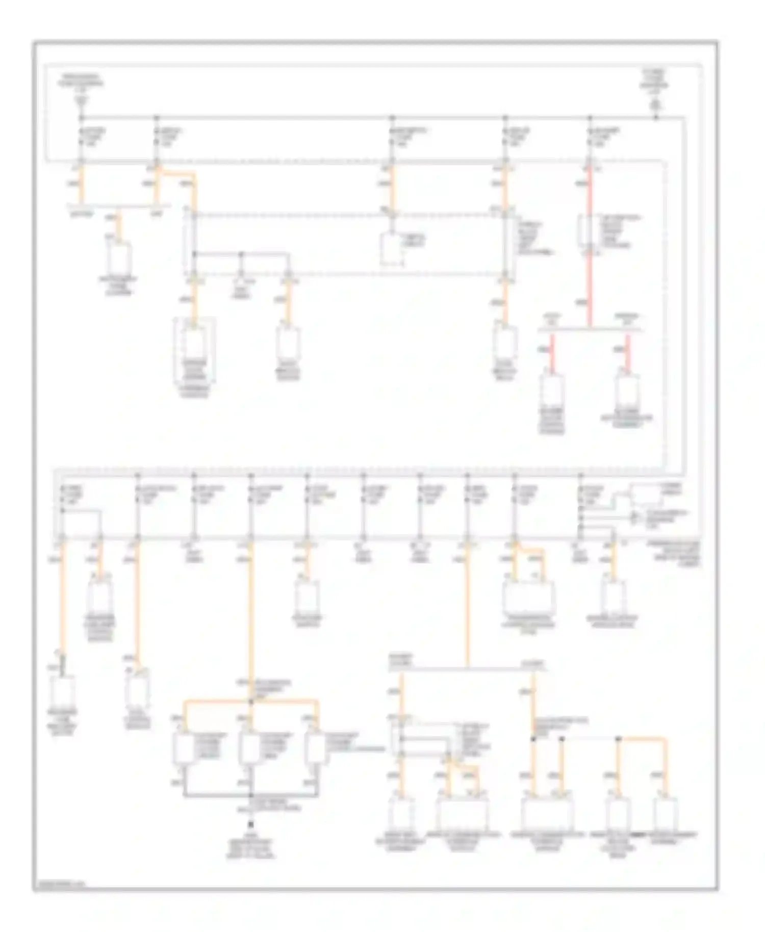 Sierra 3500 GMC  (2002-2006): 6.6l vin 2, power distribution circuit (2 of 5)