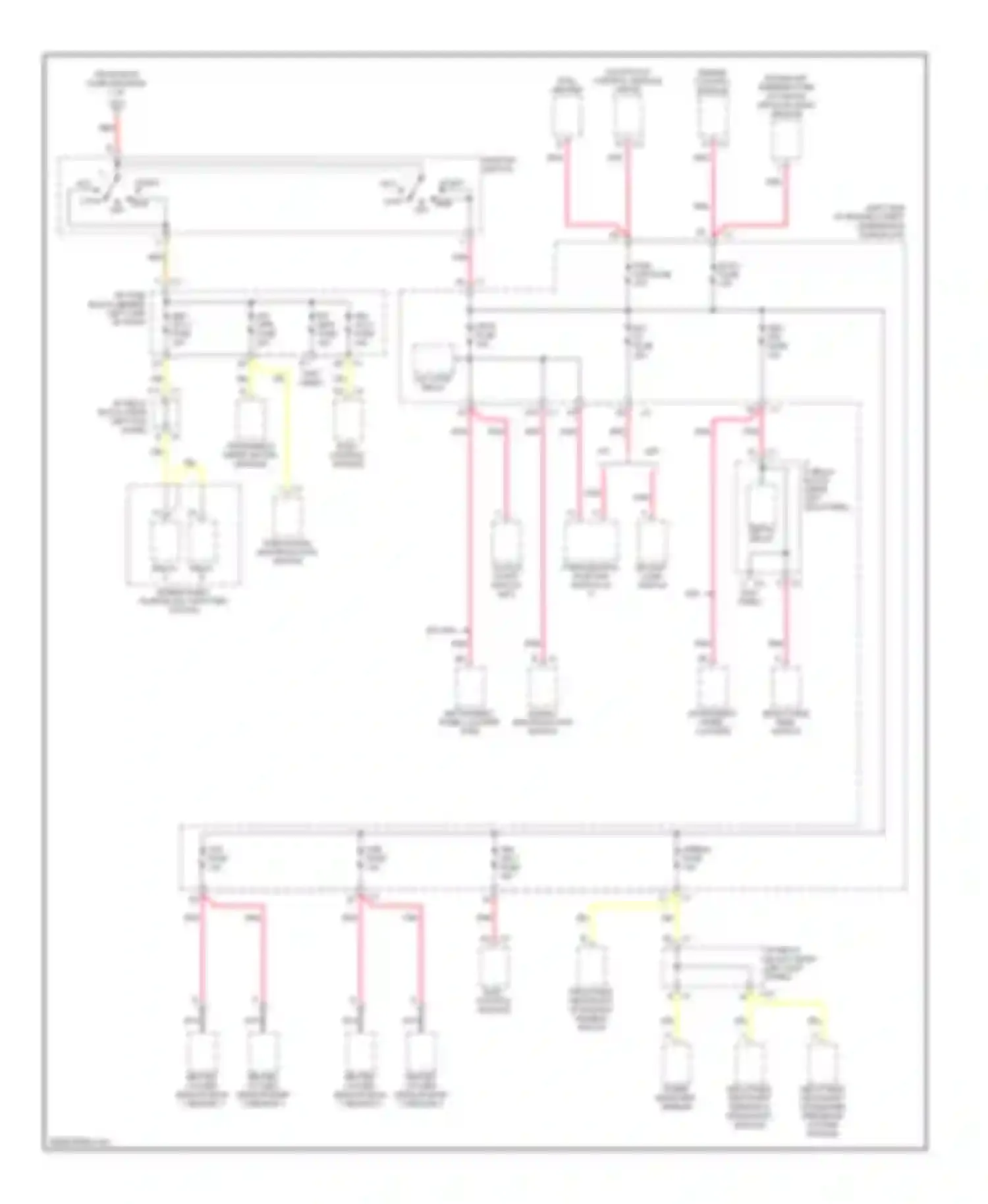 Sierra 3500 GMC  (2002-2006): 6.6l vin d, power distribution circuit (5 of 5)