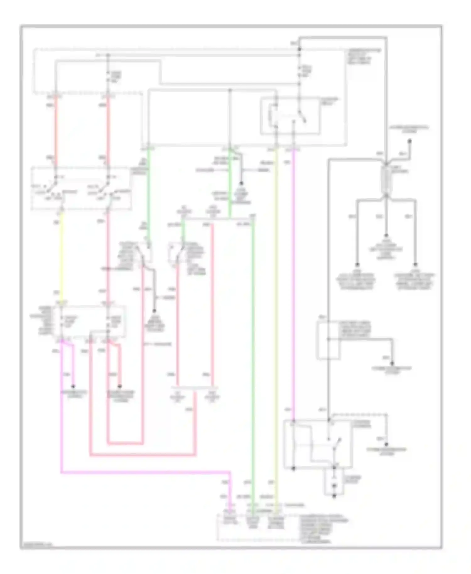 Sierra 3500 GMC  (2002-2006): Starting circuit