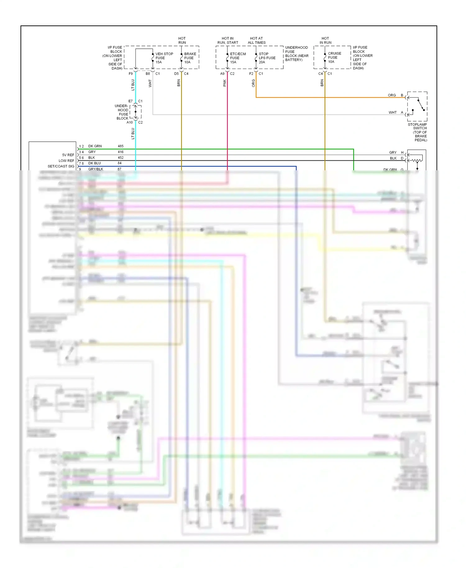 GMC Sierra 3500  (2002-2006) 58 35 serial data cpp sw wiring diagram  (1 of 2)