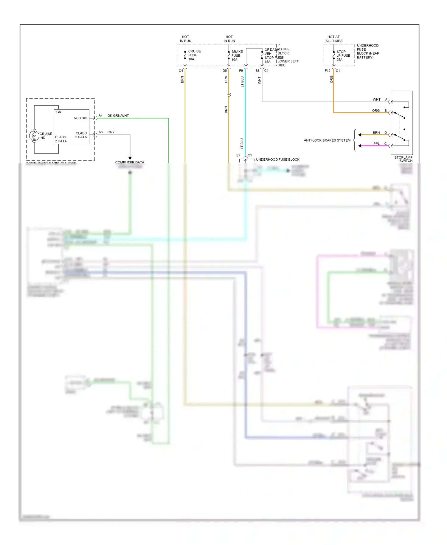 GMC Sierra 3500  (2002-2006) computer data lines system wiring diagram  (21 of 51)