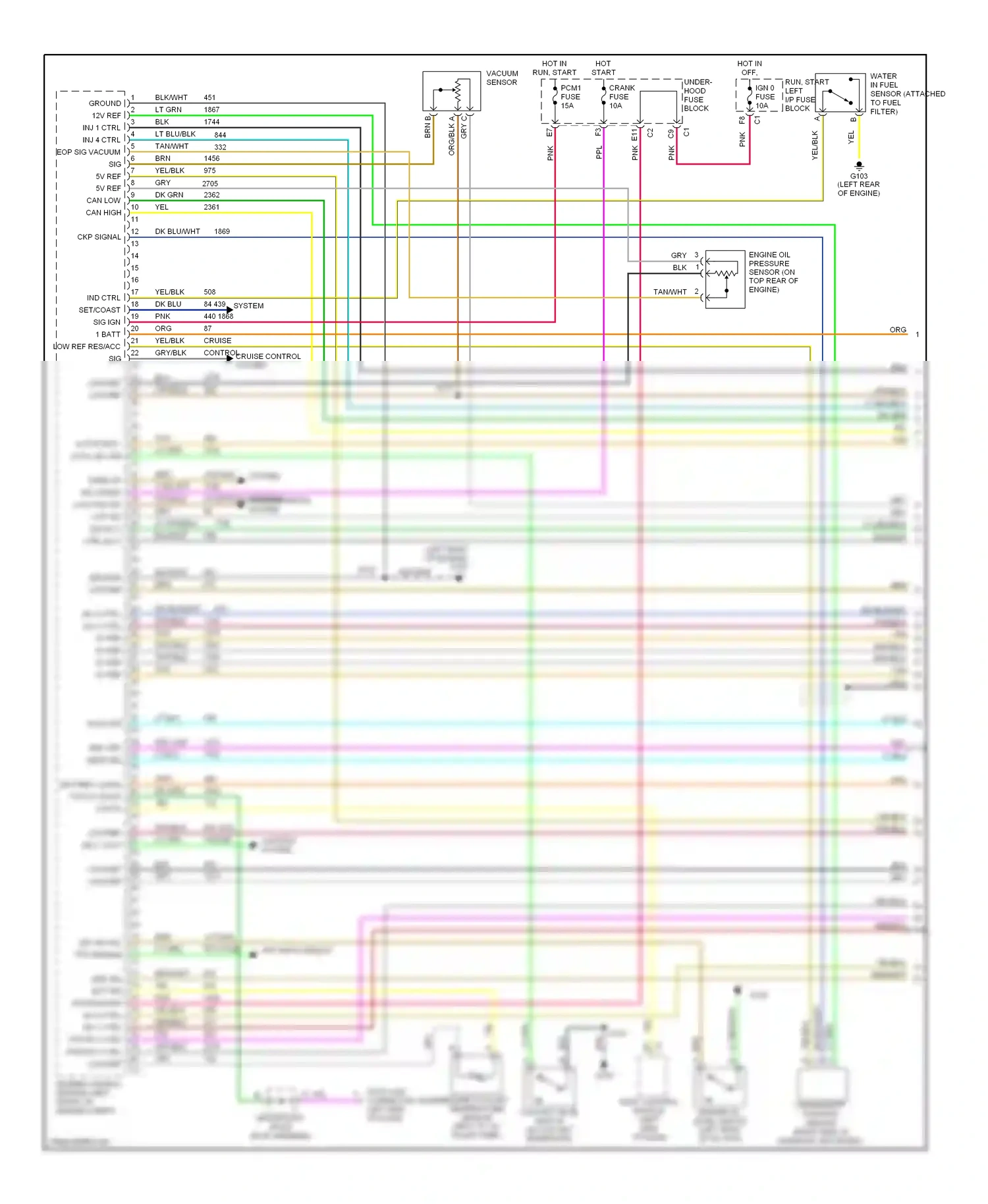 GMC Sierra 3500  (2002-2006) low ref low ref wiring diagram  (1 of 6)