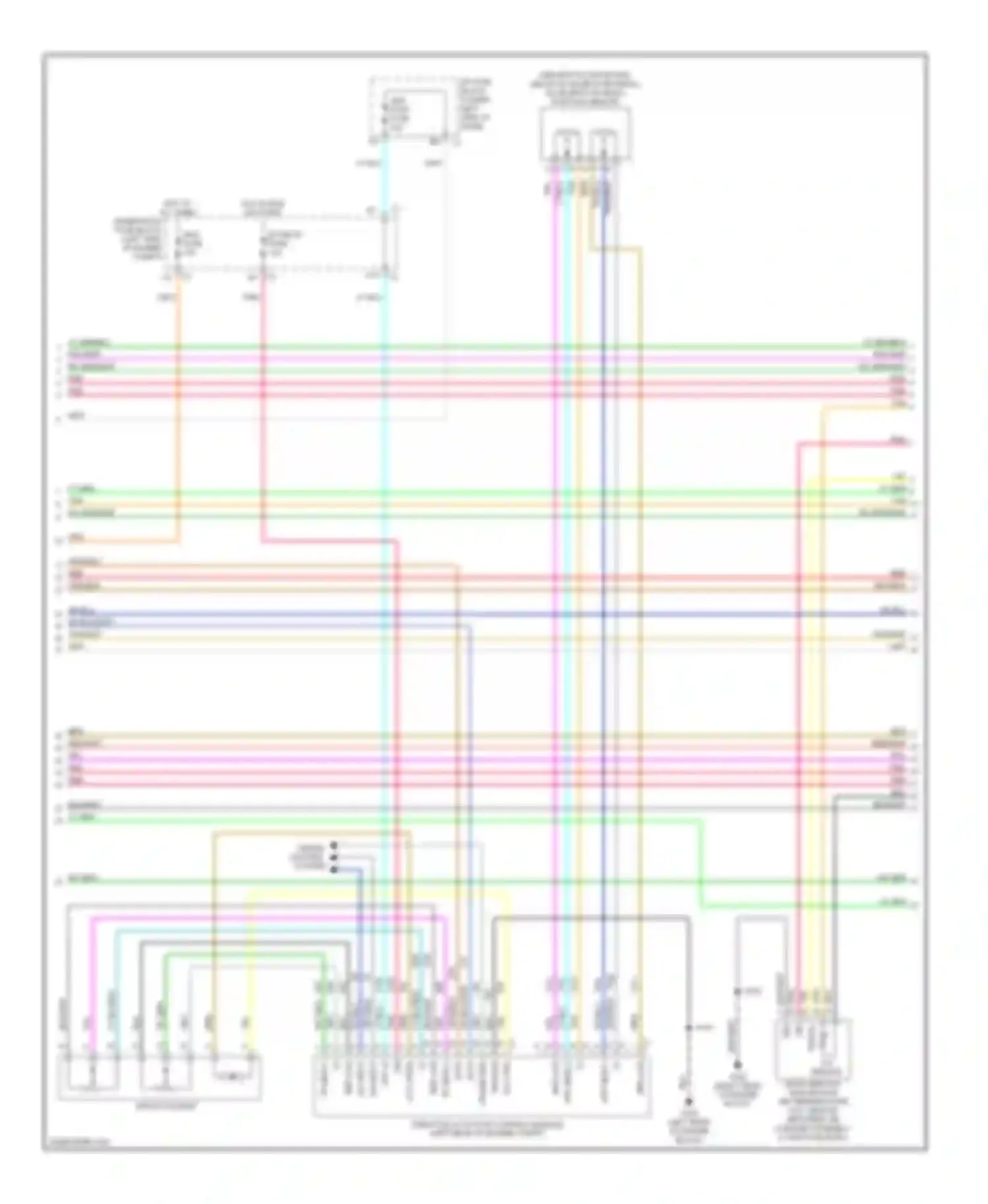 Sierra Classic 1500 GMC  (2007-2007): Wiring diagram engine performance 8.1l vin g (4 of 5)