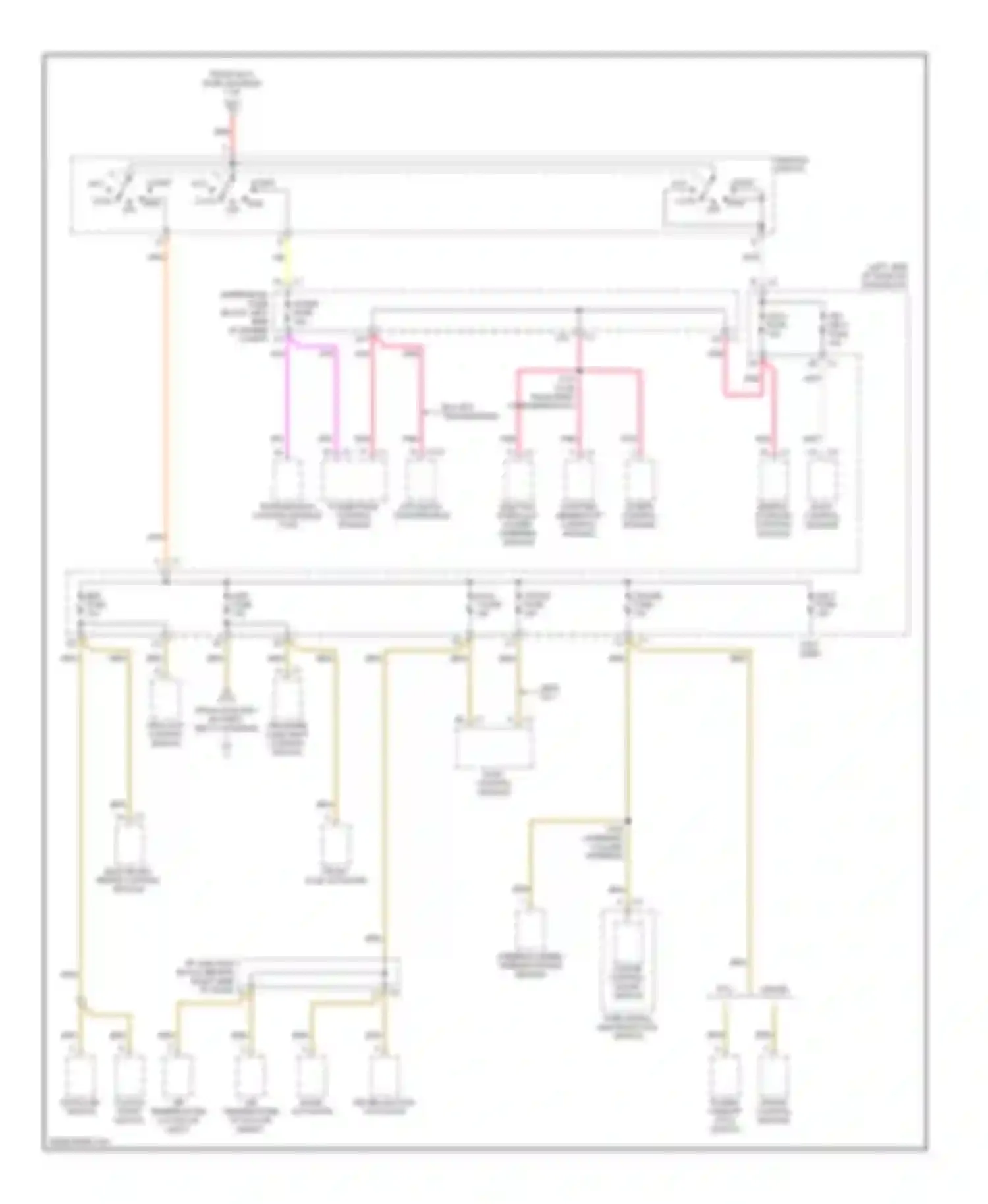 Sierra Classic 1500 GMC  (2007-2007): 5.3l vin t, power distribution circuit, hybrid (5 of 7)