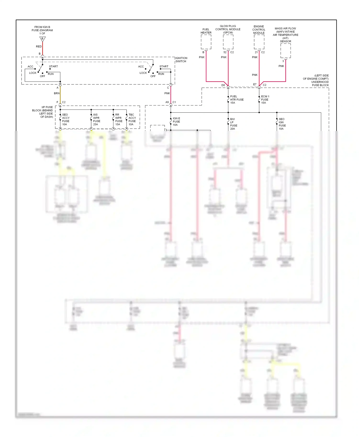 GMC Sierra Classic 1500  (2007-2007) engine control module wiring diagram  (3 of 6)