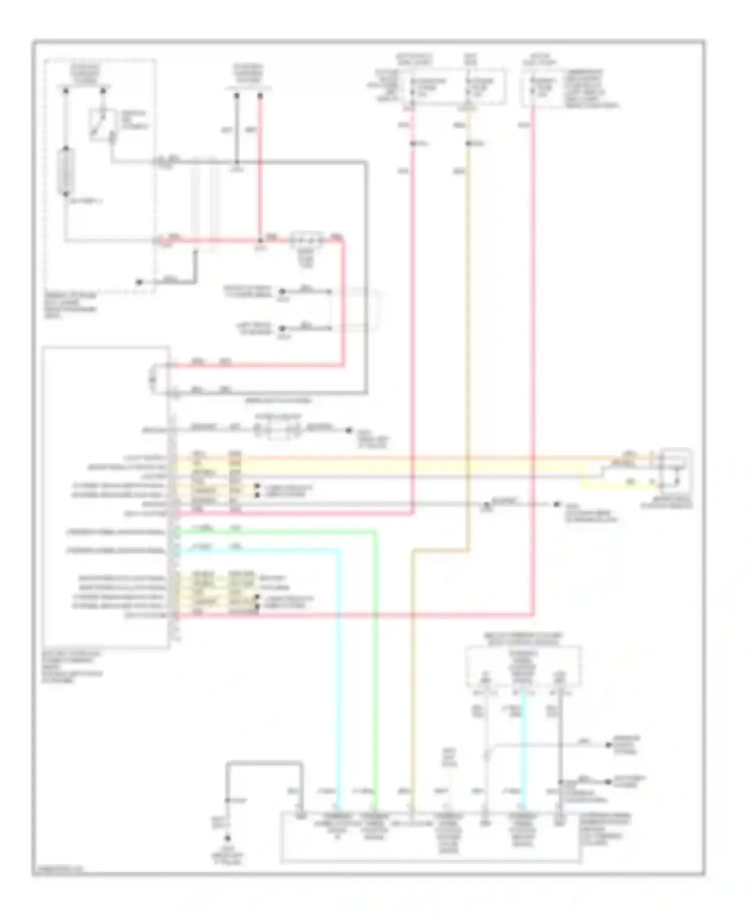 Sierra Classic 2500 HD GMC  (2007-2007): Electronic power steering circuit, hybrid