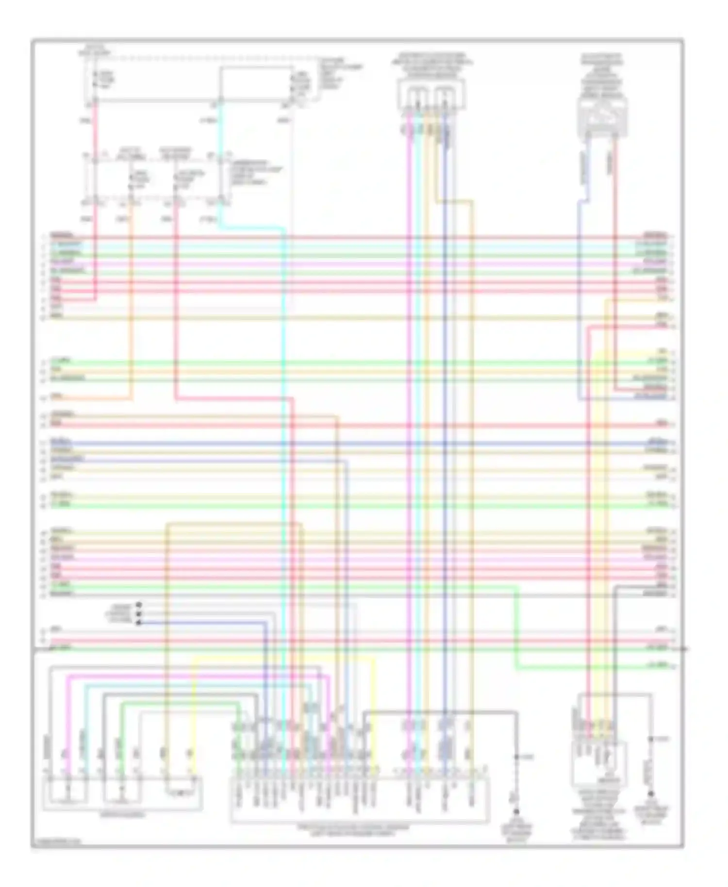 Sierra Classic 3500 GMC  (2007-2007): Wiring diagram engine performance 5.3l vin t, hybrid (5 of 6)