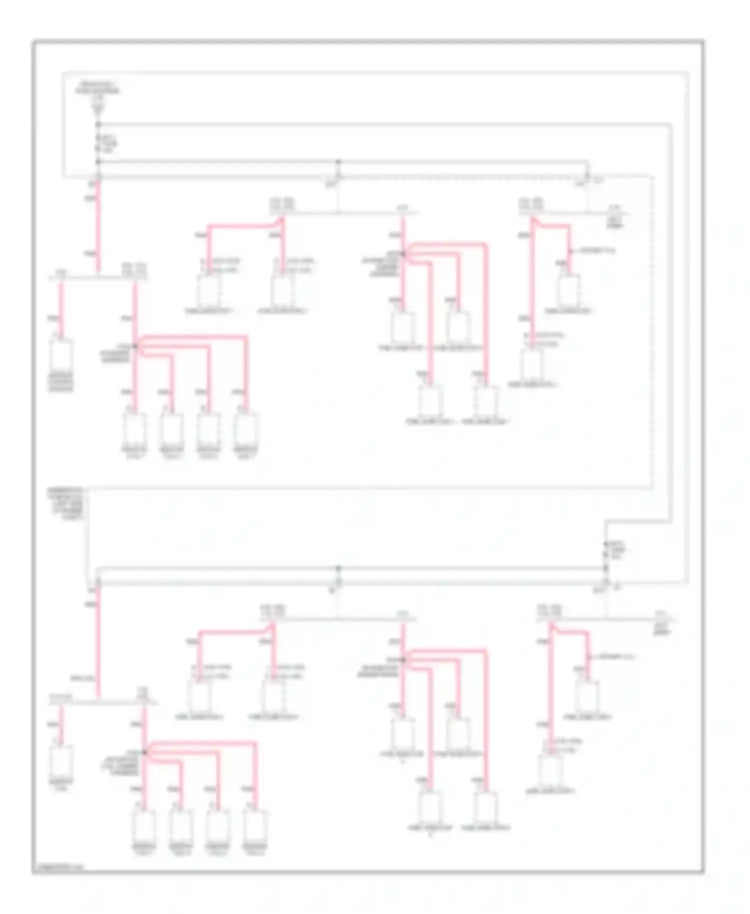 Sierra Classic 3500 GMC  (2007-2007): 5.3l vin t, power distribution circuit (4 of 6)
