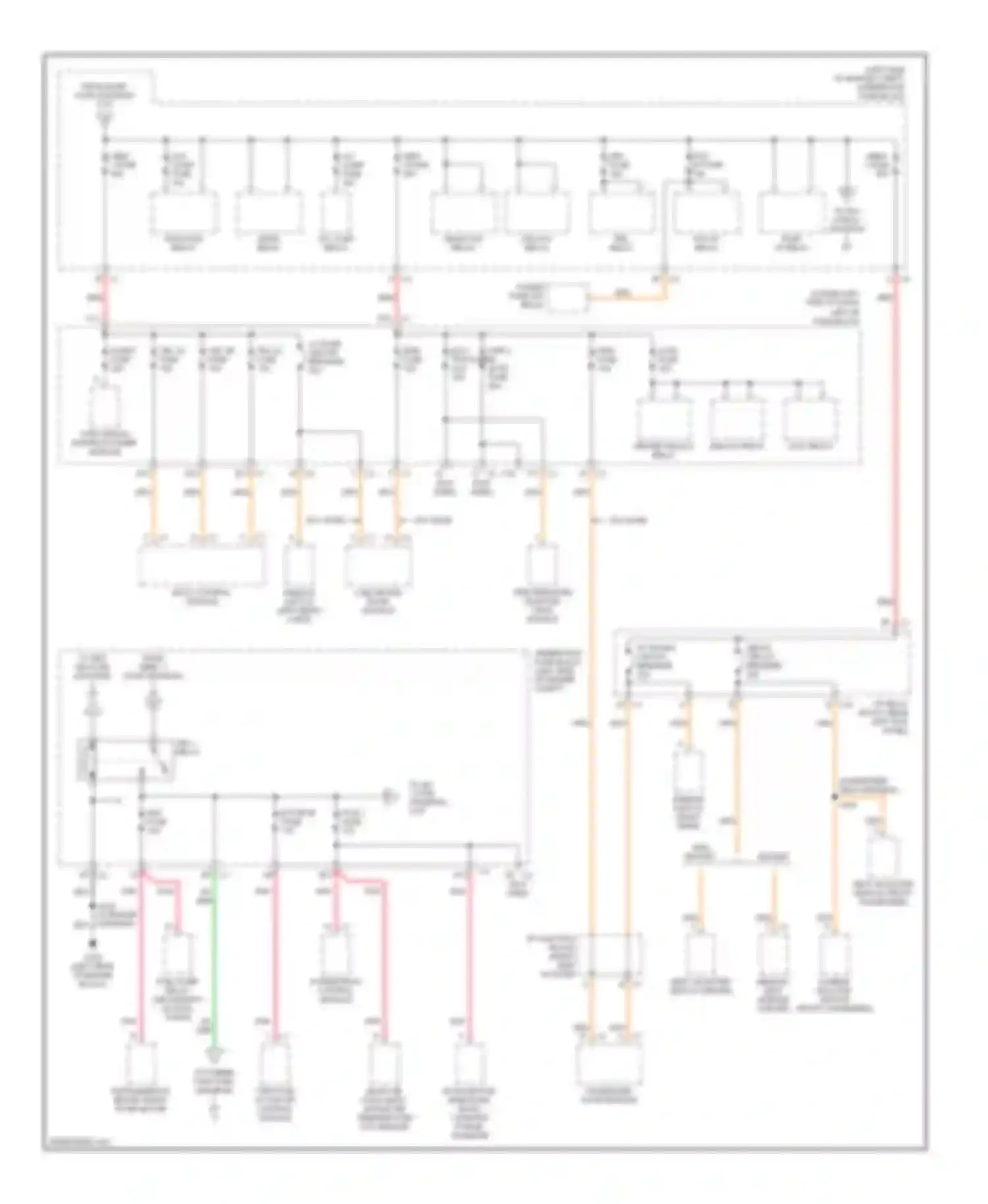 Sierra Classic 3500 GMC  (2007-2007): 5.3l vin t, power distribution circuit, hybrid (3 of 7)
