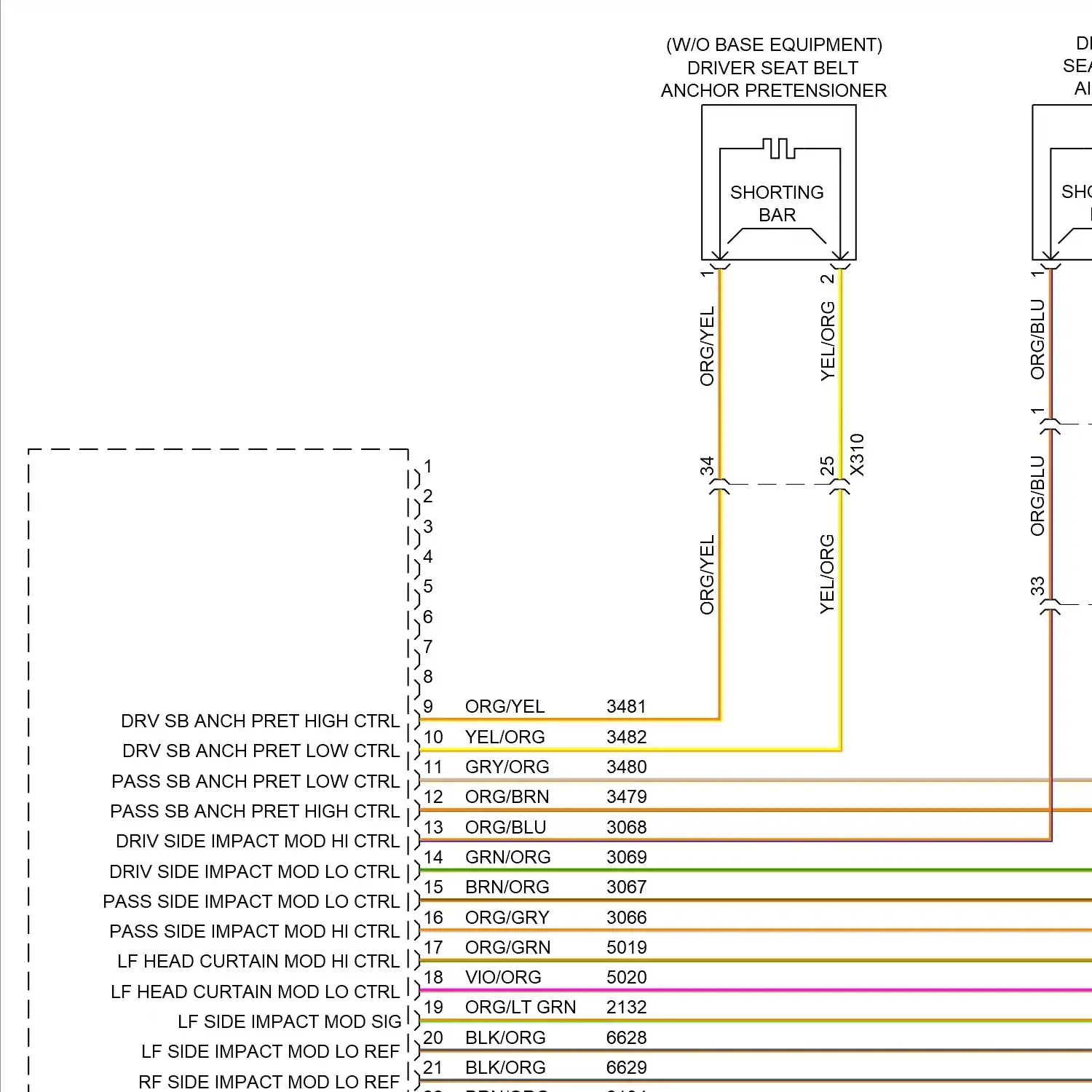 demo - Supplemental restraints circuit (1 of 3) Supplemental restraints circuit (1 of 3)