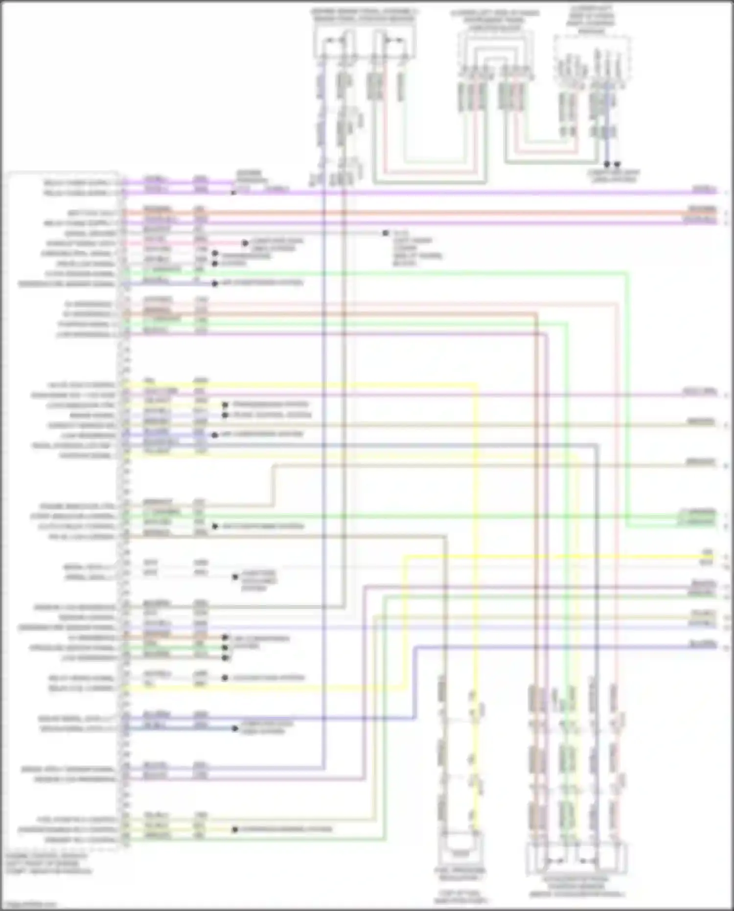 Wiring diagram brake apply sensor signal for GMC Sierra III facelift (2015-2018) (1 of 1)