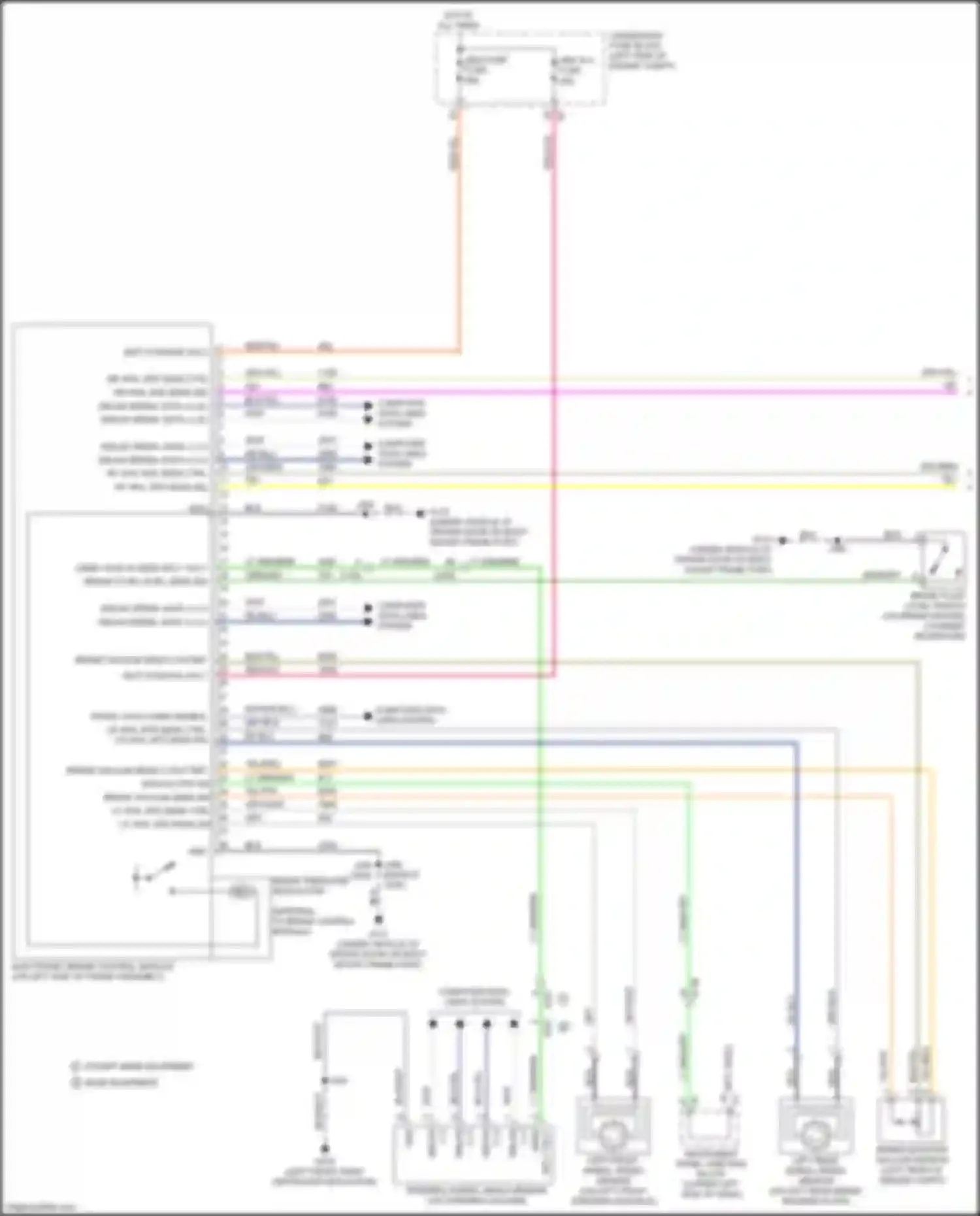 Wiring diagram computer data lines system for GMC Sierra III facelift (2015-2018) (21 of 124)