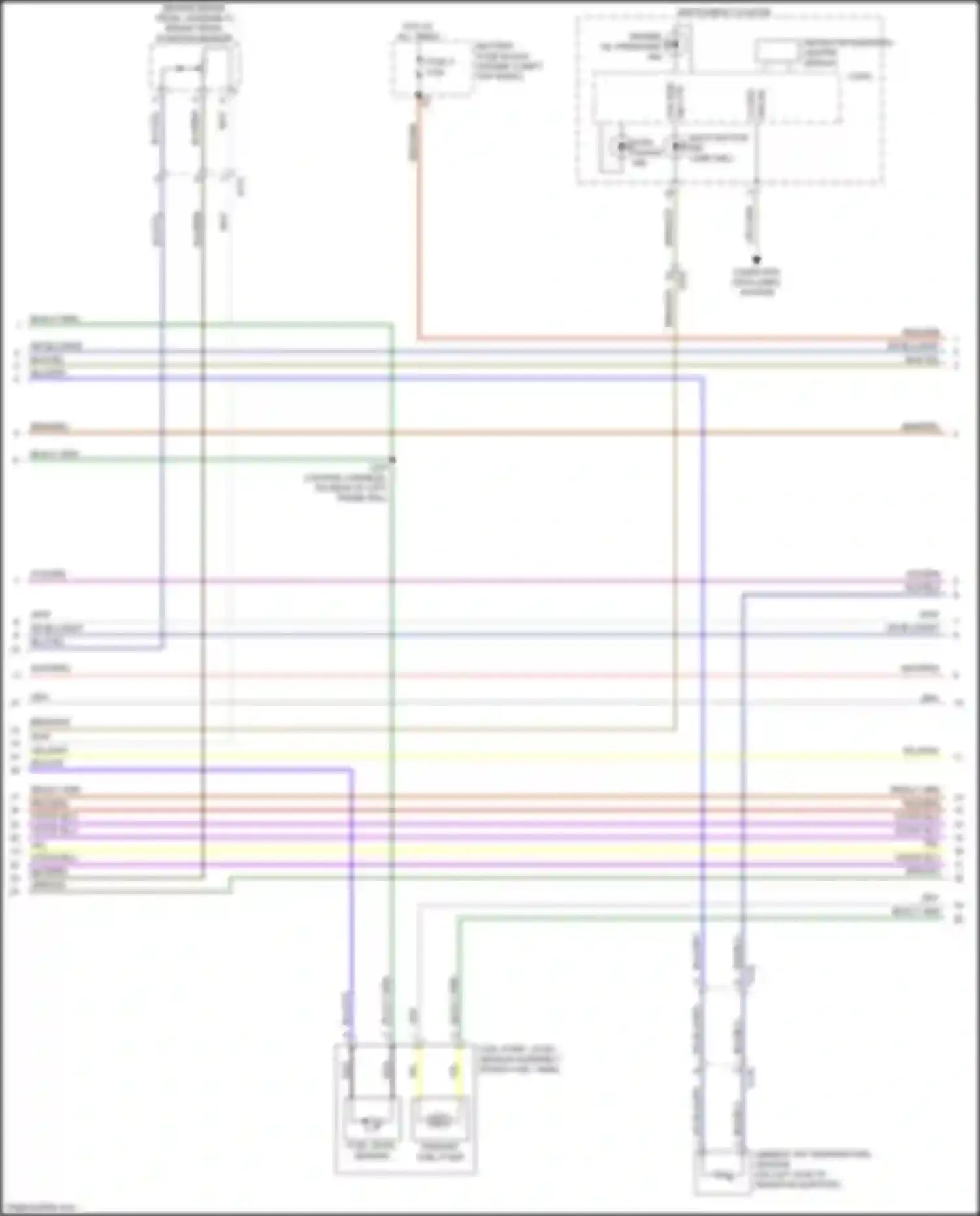 Wiring diagram computer data lines system for GMC Sierra III facelift (2015-2018) (97 of 124)