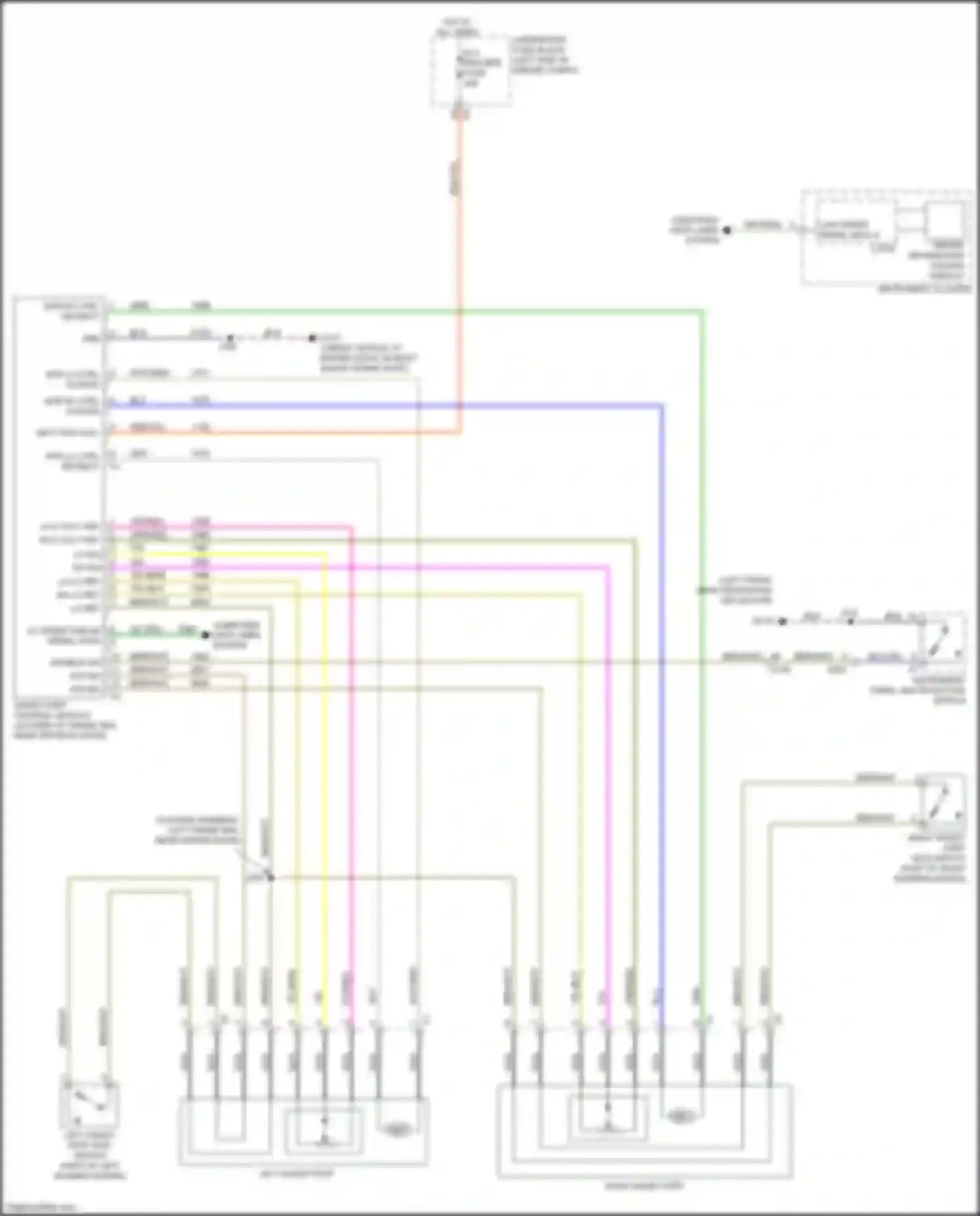 Wiring diagram disable sig for GMC Sierra III facelift (2015-2018) (1 of 1)