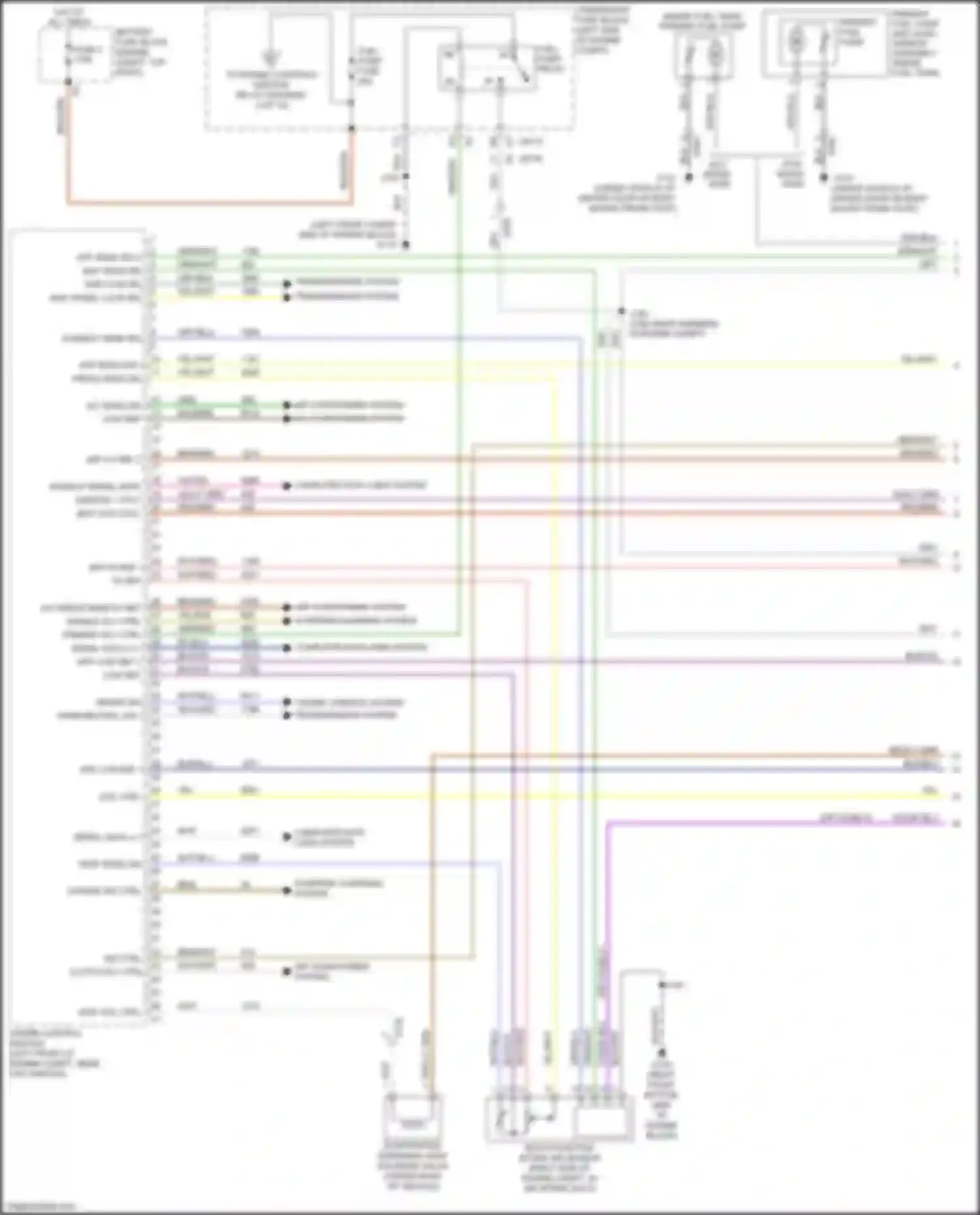 Wiring diagram engine control module for GMC Sierra III facelift (2015-2018) (42 of 50)