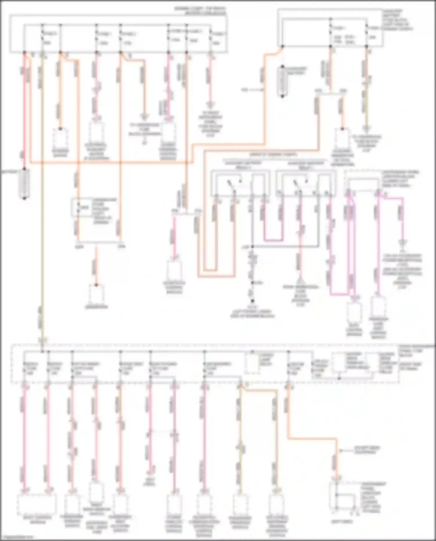 Wiring diagram fuse 4 for GMC Sierra III facelift (2015-2018) (1 of 1)