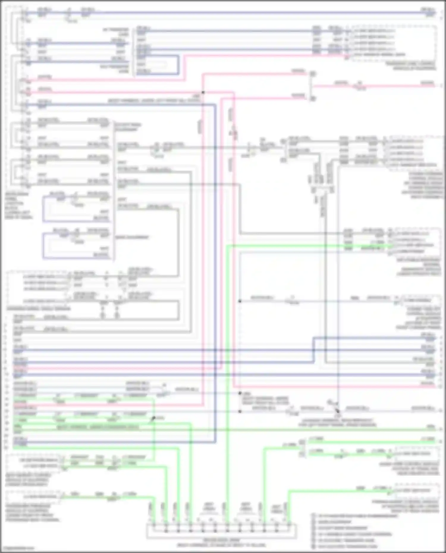 Wiring diagram instrument panel junction block for GMC Sierra III facelift (2015-2018) (73 of 87)