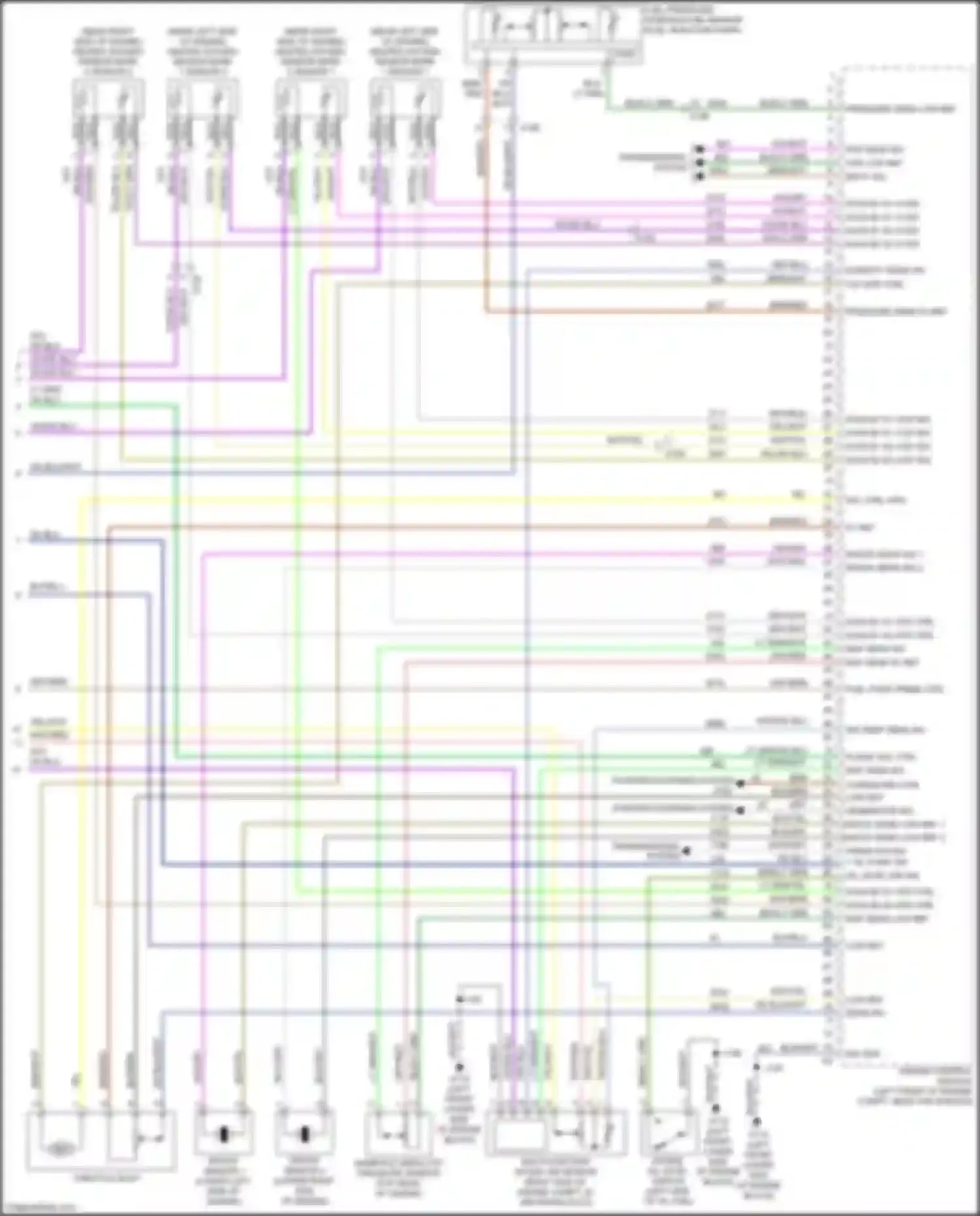 Wiring diagram knock sens low ref 2 for GMC Sierra III facelift (2015-2018) (1 of 1)