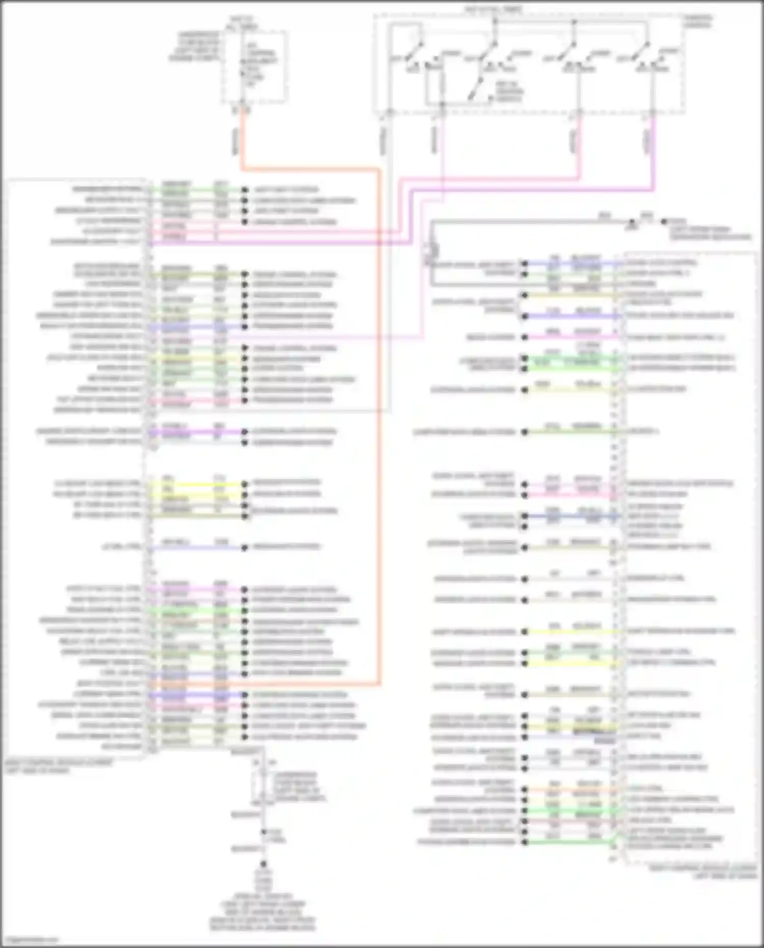 Wiring diagram lh hdlmp low beam ctrl for GMC Sierra III facelift (2015-2018) (1 of 1)