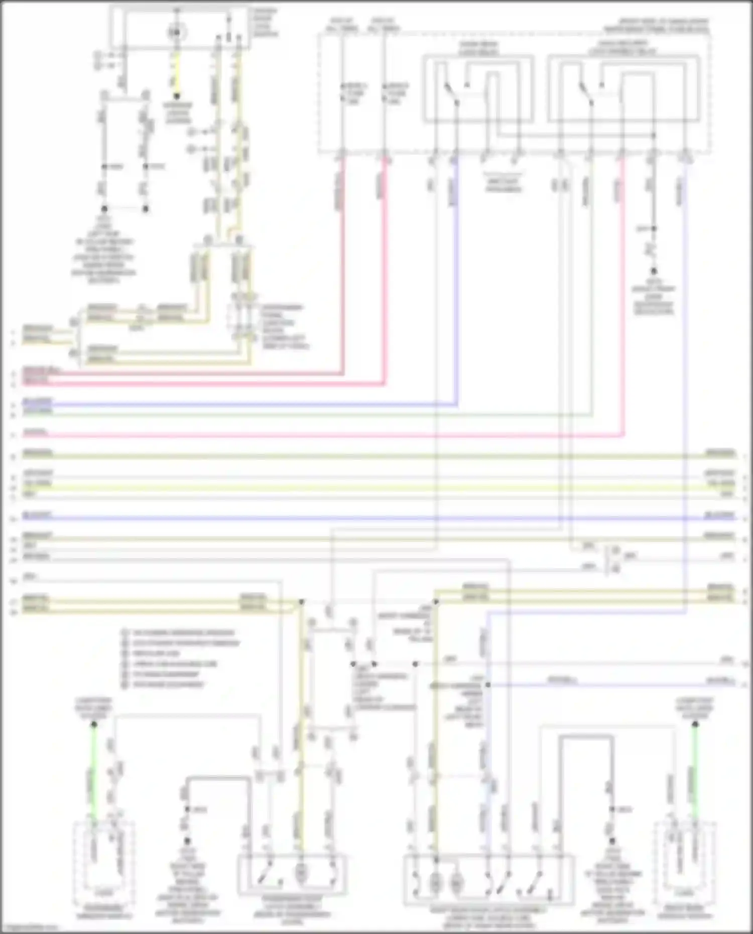 Wiring diagram lin bus 4 for GMC Sierra III facelift (2015-2018) (4 of 9)