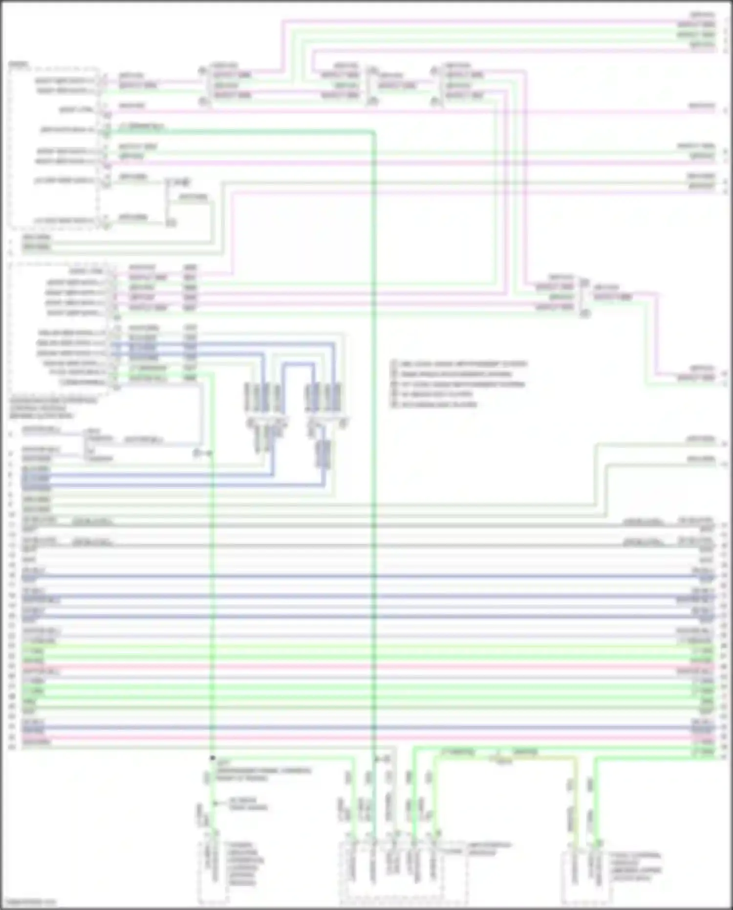 Wiring diagram most ctrl for GMC Sierra III facelift (2015-2018) (1 of 8)