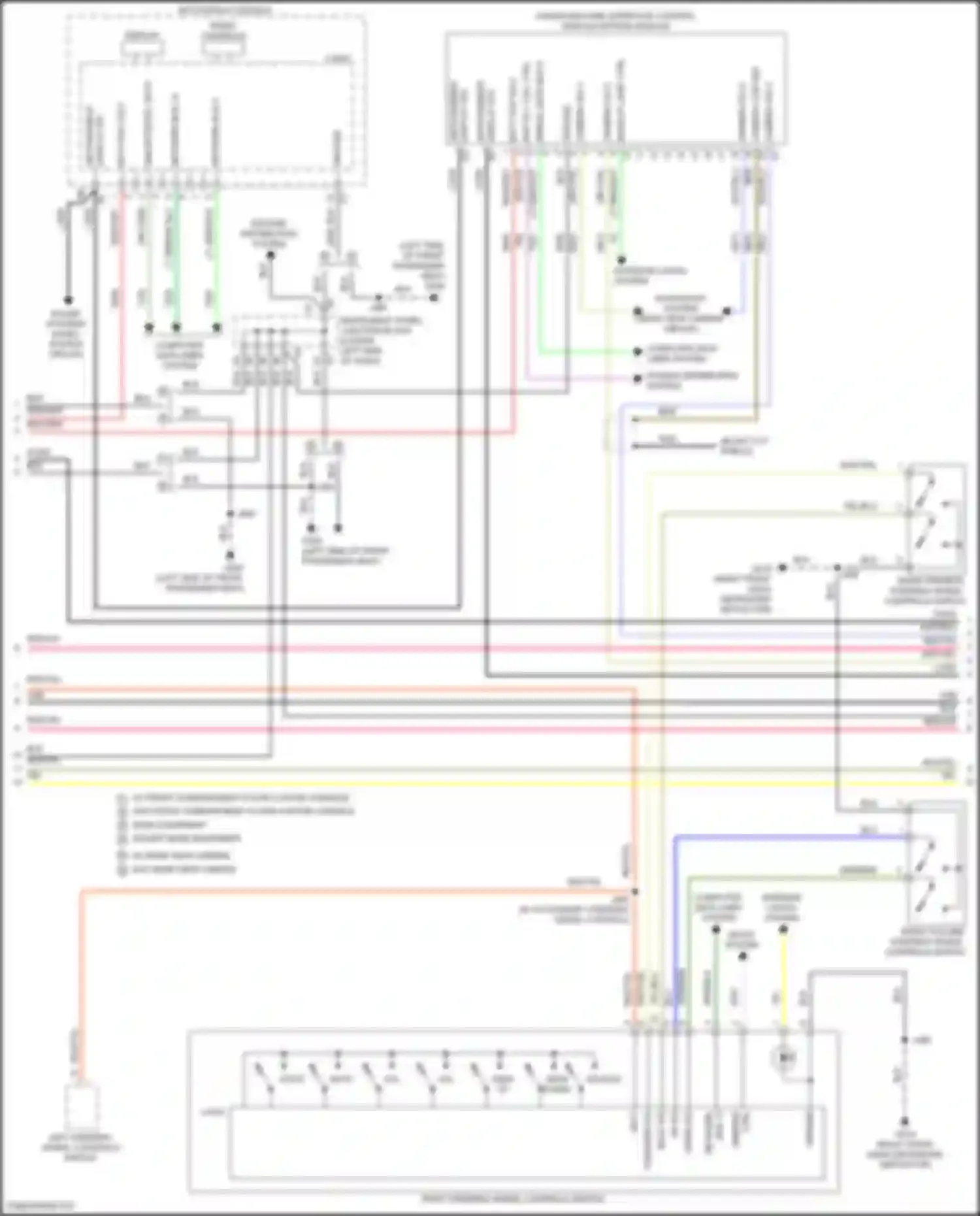 Wiring diagram network bus 5 for GMC Sierra III facelift (2015-2018) (2 of 9)