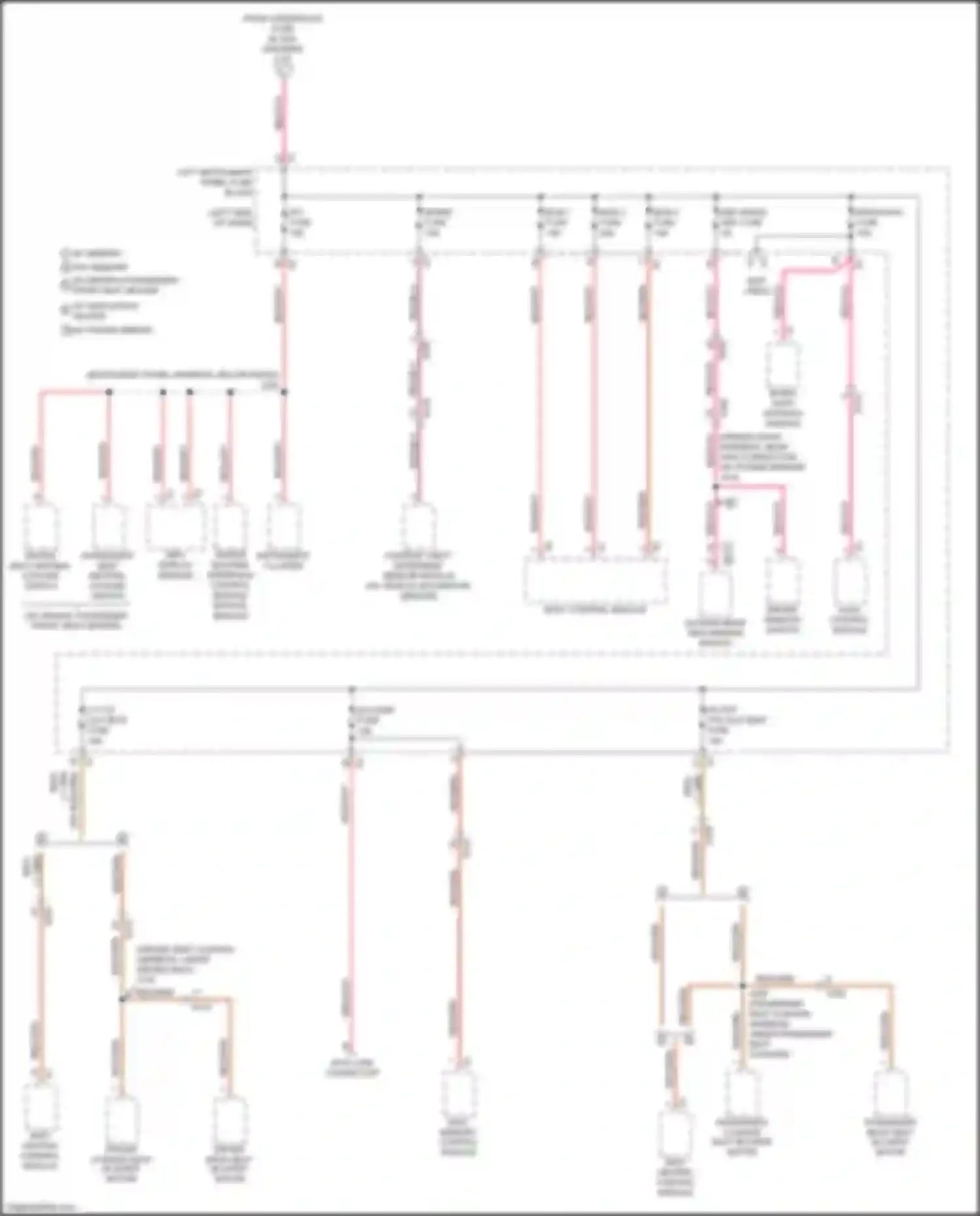 Wiring diagram outside rear view mirror switch for GMC Sierra III facelift (2015-2018) (8 of 9)