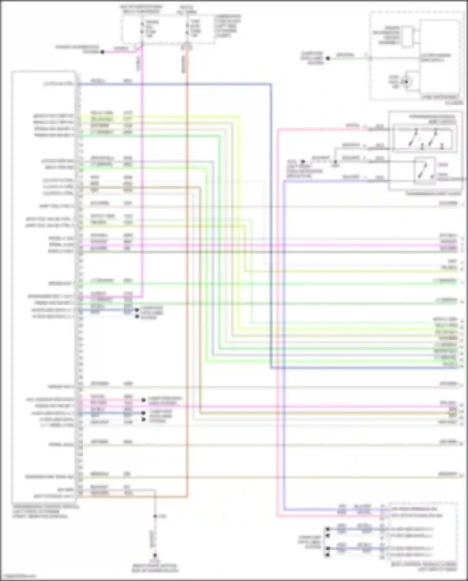 Wiring diagram press sw sig bit 1 for GMC Sierra III facelift (2015-2018) (1 of 1)