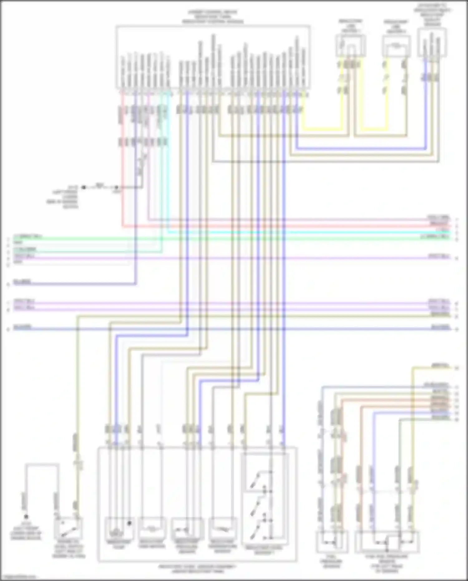 Wiring diagram reductant level sensor 1 for GMC Sierra III facelift (2015-2018) (1 of 1)