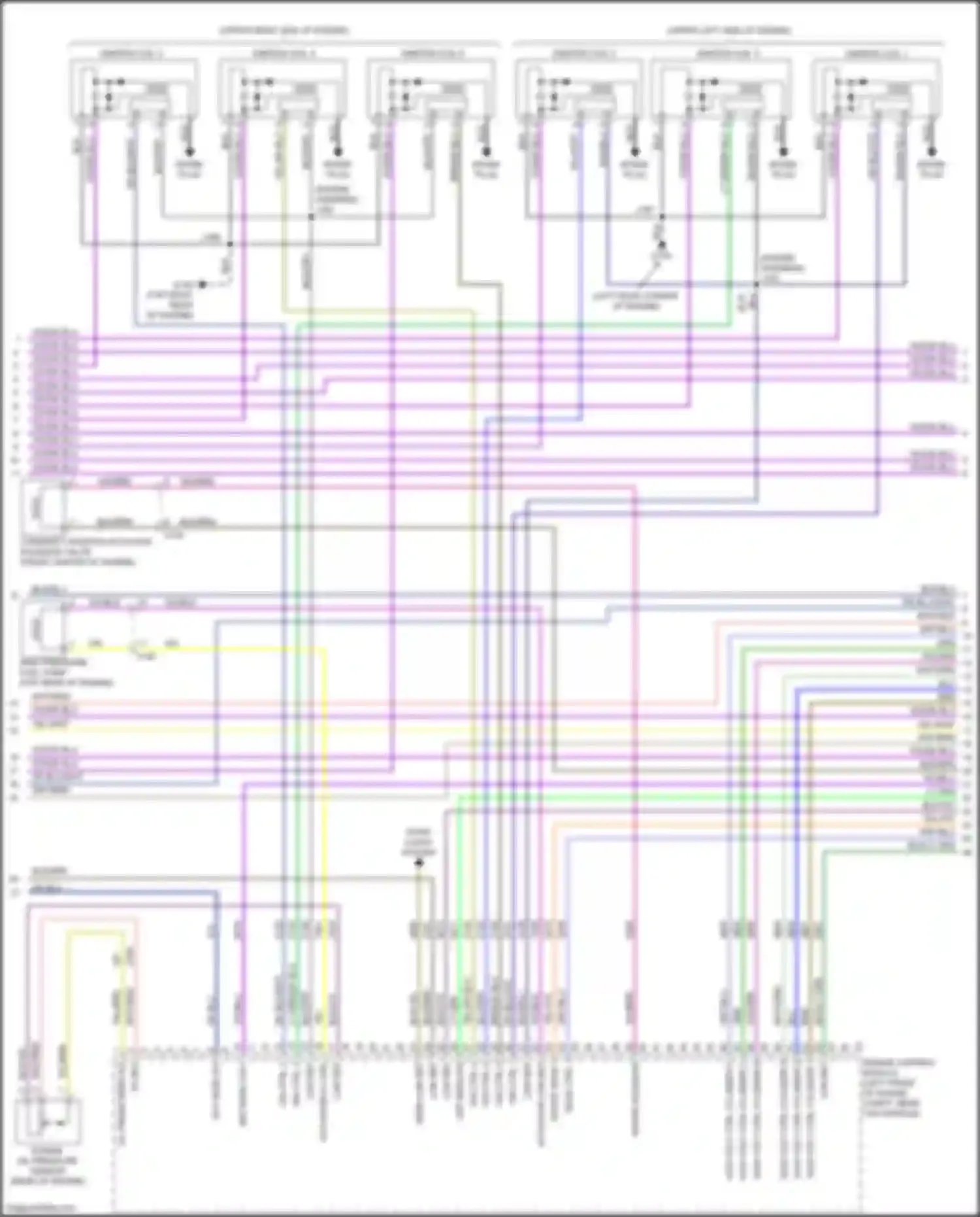 Wiring diagram spark plug for GMC Sierra III facelift (2015-2018) (1 of 7)