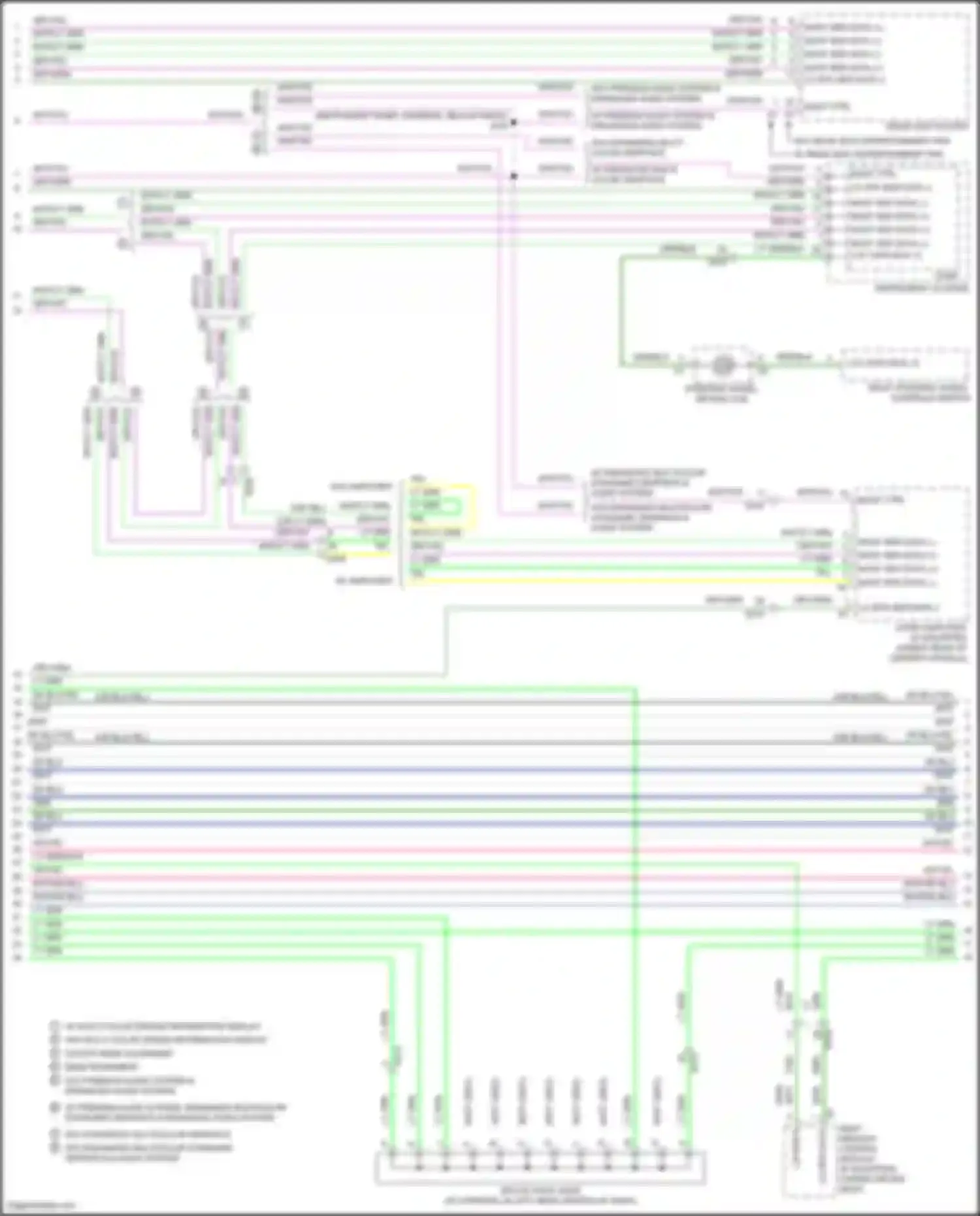 Wiring diagram w/ enhanced multi-color graphics for GMC Sierra III facelift (2015-2018) (3 of 4)