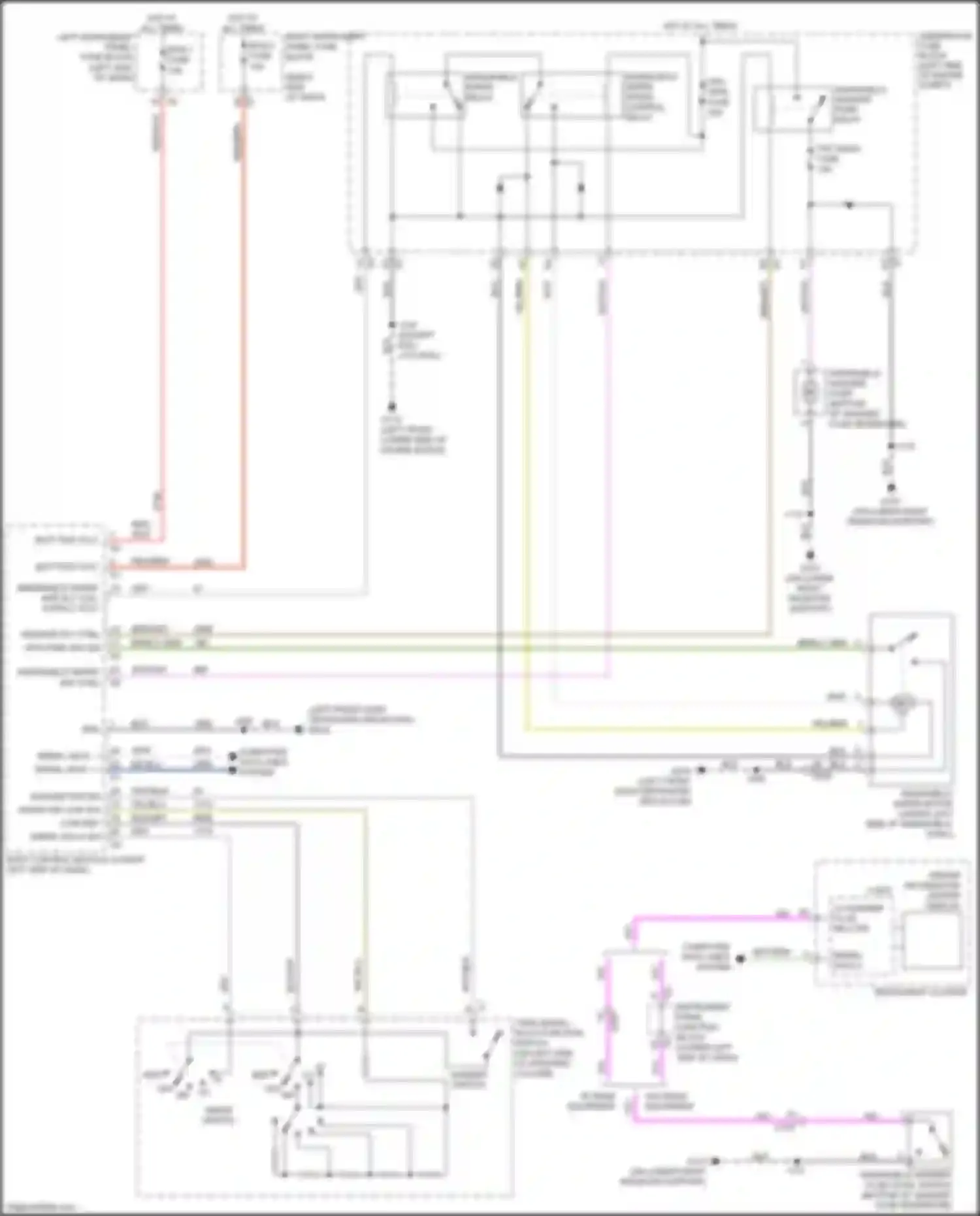 Wiring diagram wiper sw hi sig for GMC Sierra III facelift (2015-2018) (1 of 1)