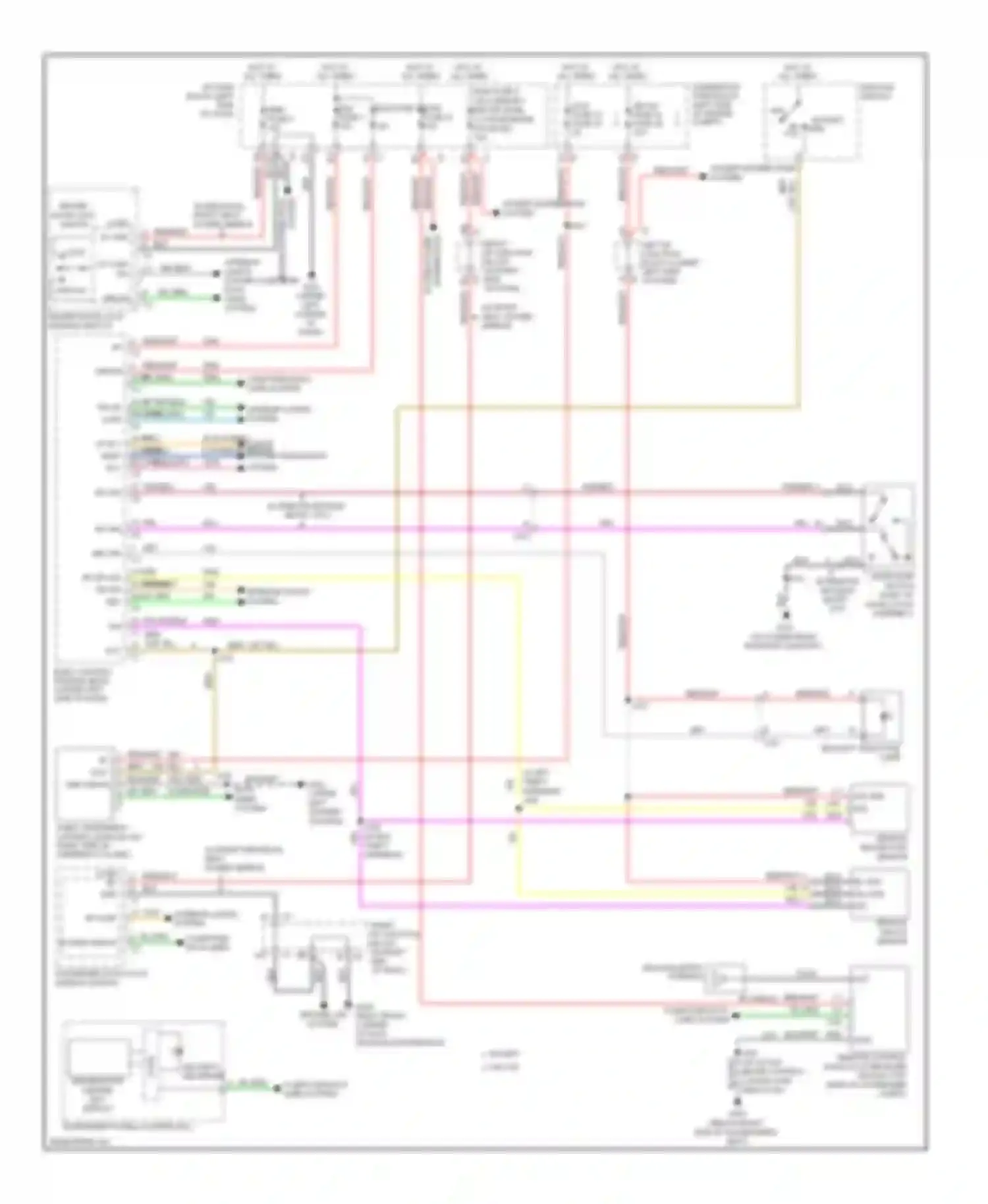 Sierra GMC III (2013-2015): Anti-theft circuit