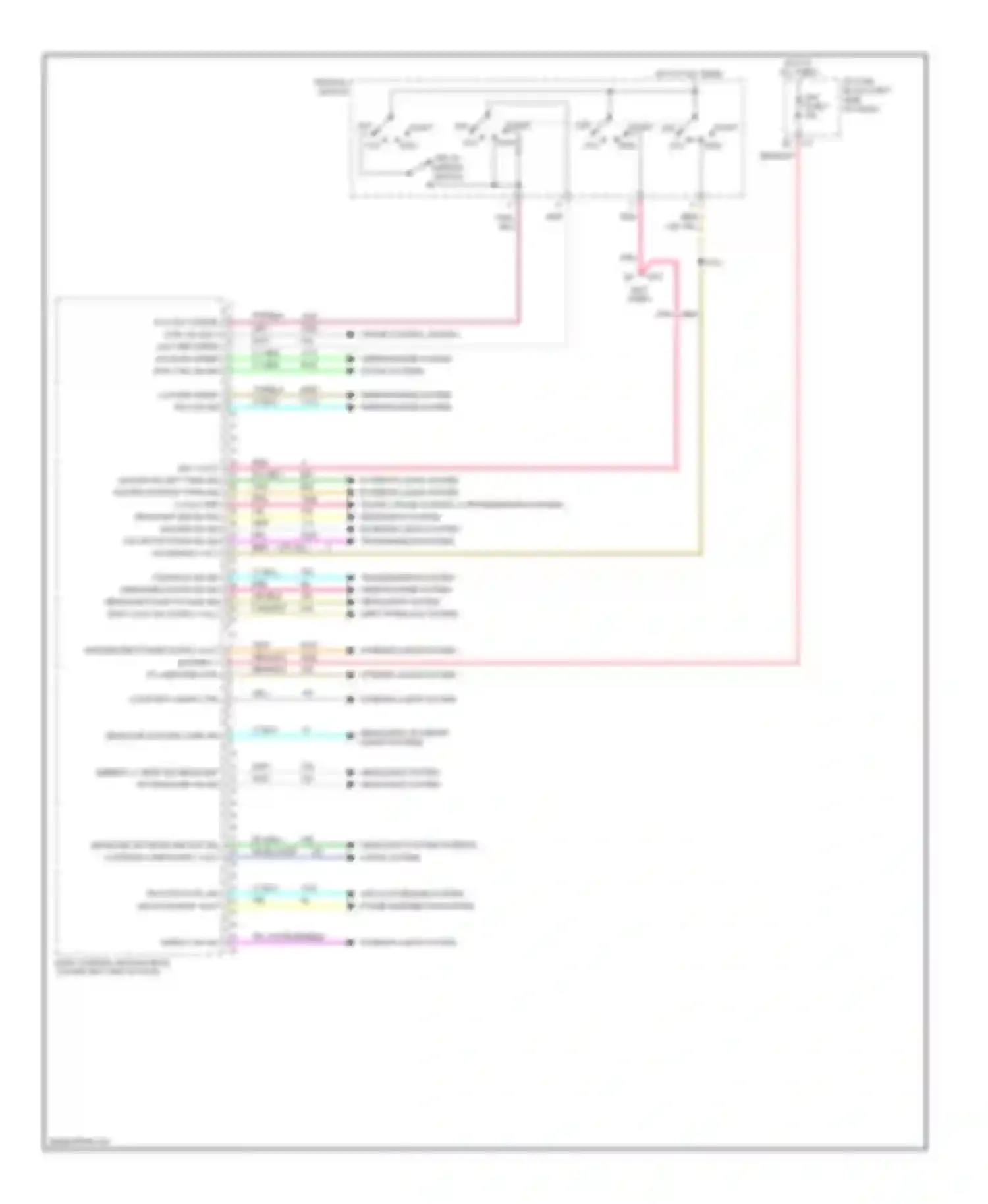 Sierra GMC III (2013-2015): Body control modules circuit (1 of 3)