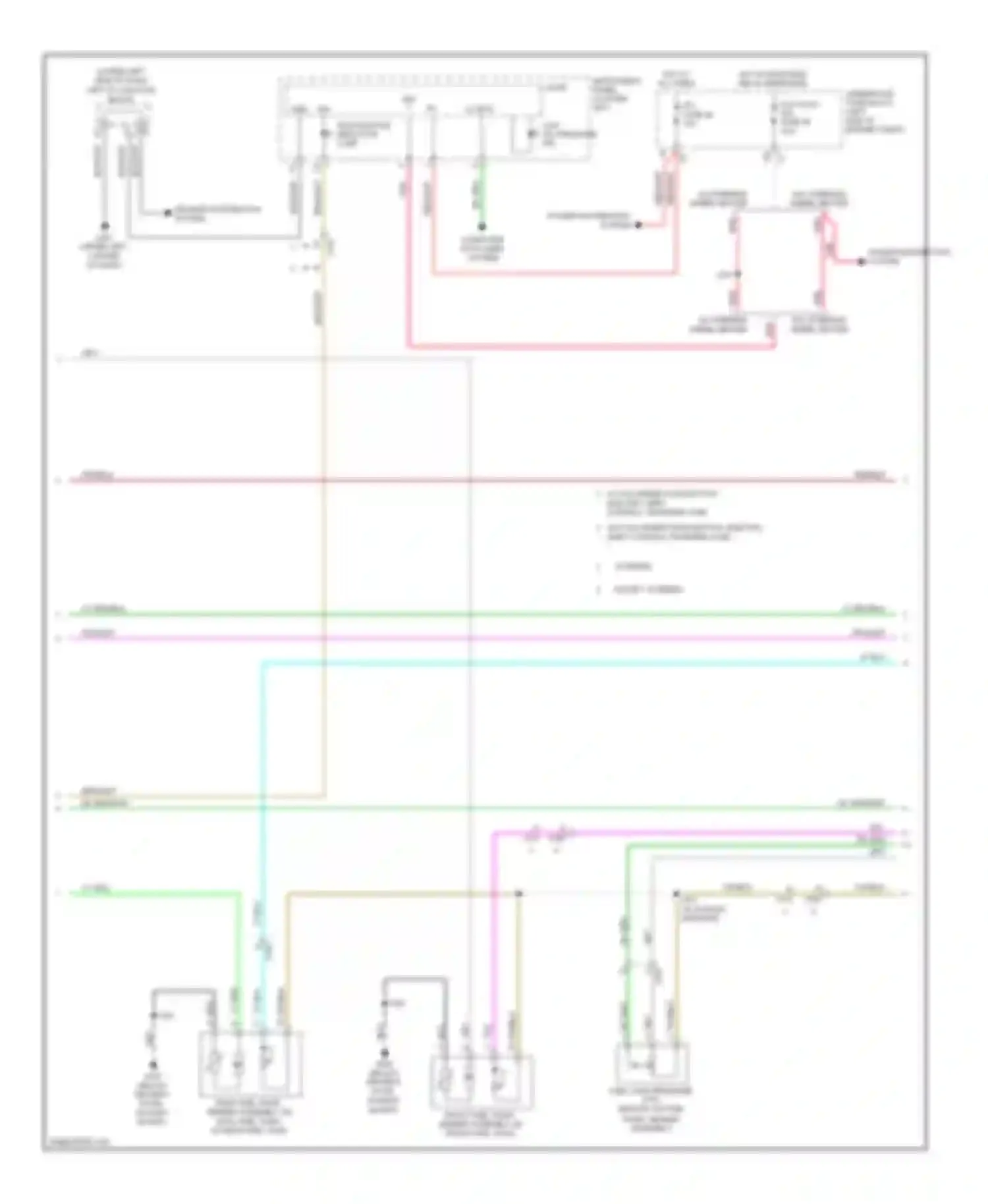 Sierra GMC III (2013-2015): Wiring diagram engine performance 6.0l vin g (3 of 6)
