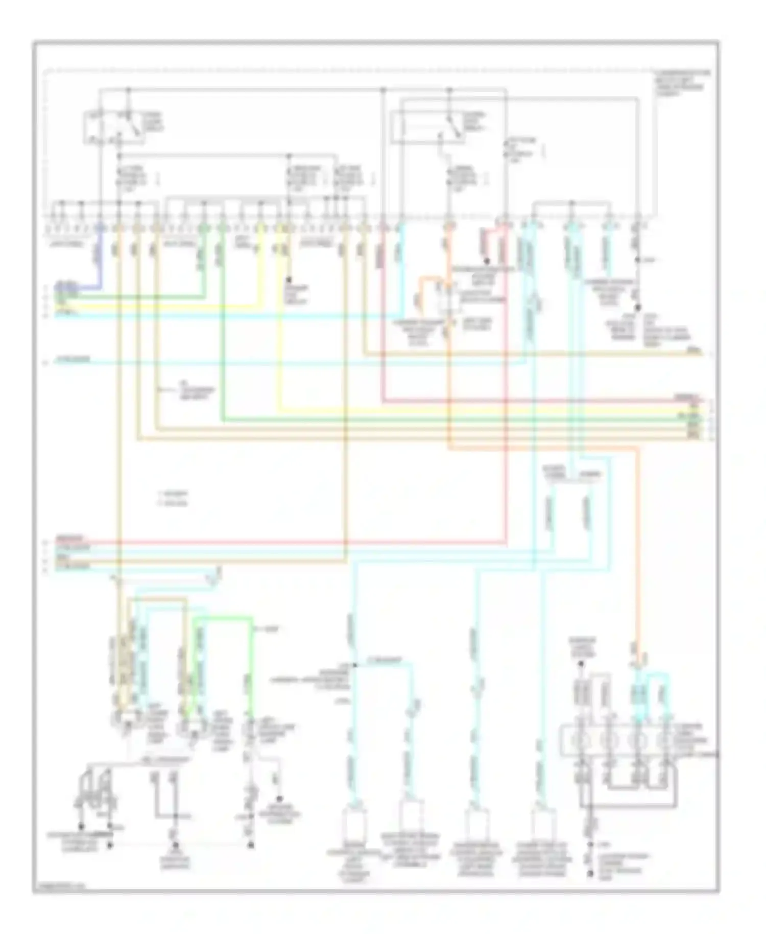 Sierra GMC III (2013-2015): Exterior lamps circuit (2 of 3)