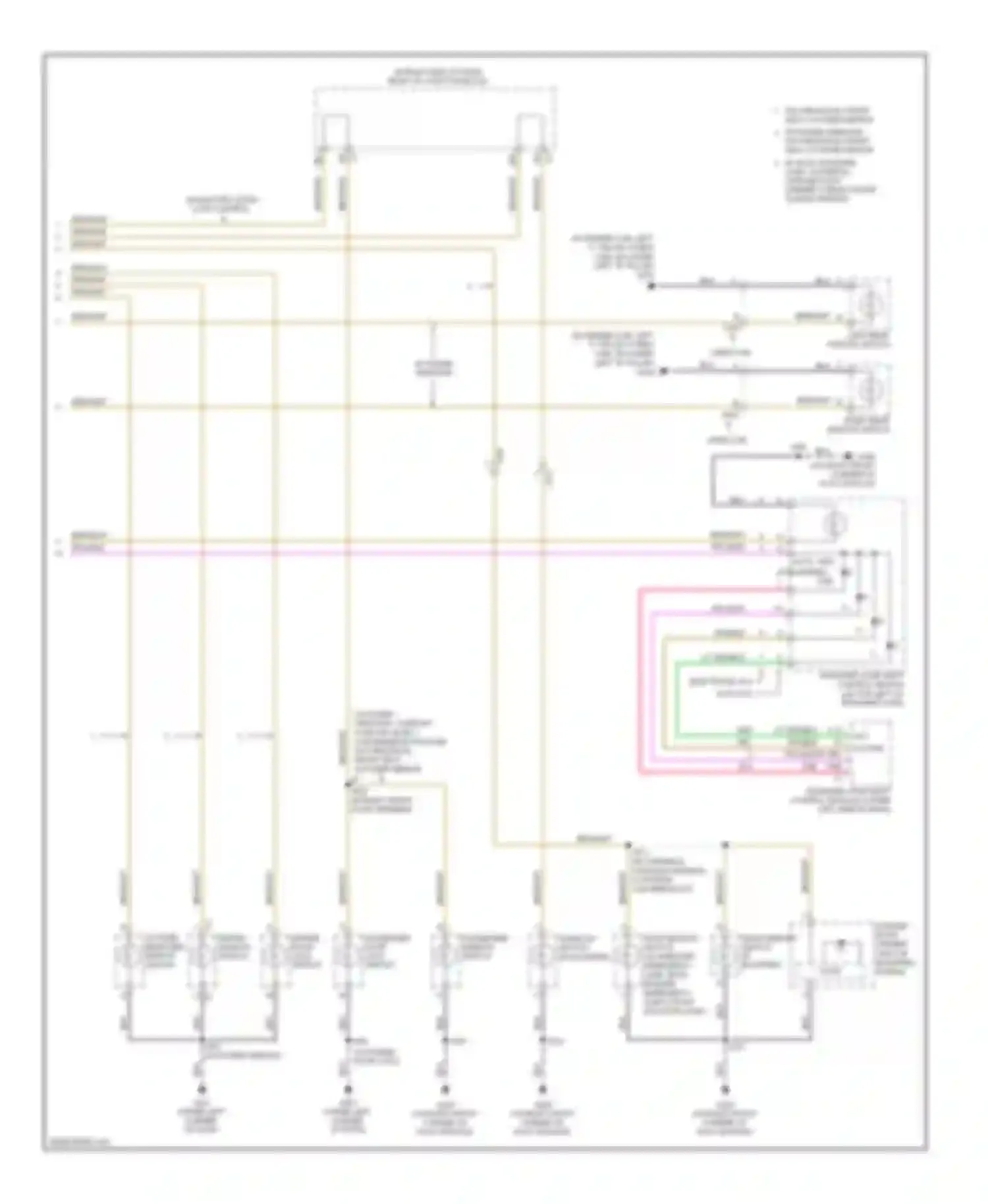 Sierra GMC III (2013-2015): Instrument illumination circuit (2 of 2)