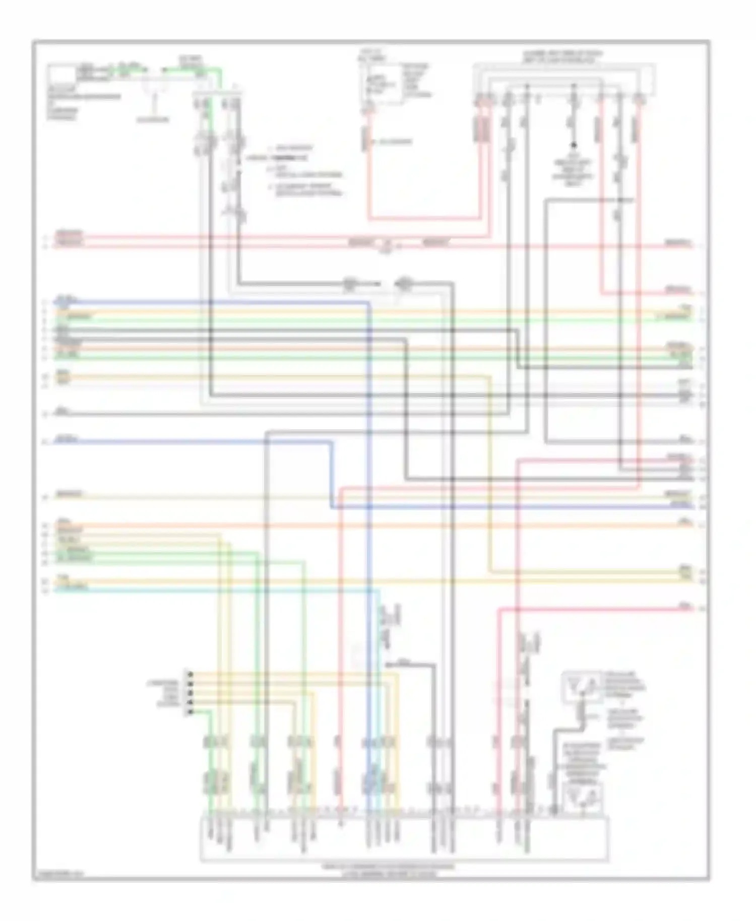 Sierra GMC III (2013-2015): Navigation circuit, with uys & uqa, without y91 (2 of 5)
