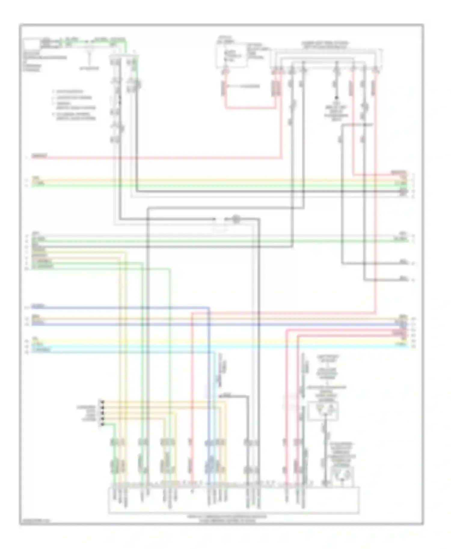 Sierra GMC III (2013-2015): Navigation circuit, with uys without y91 & uqa (2 of 5)