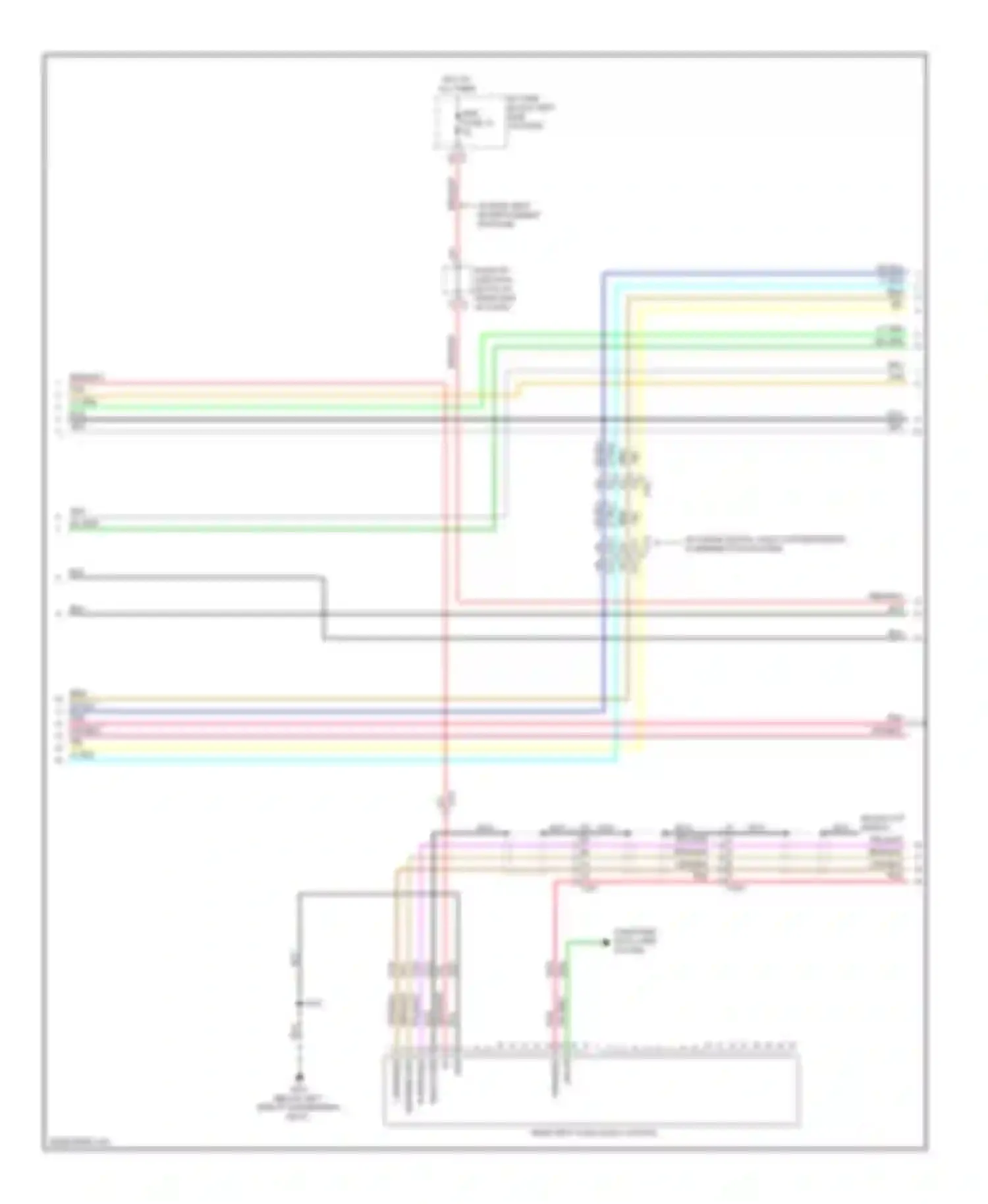 Sierra GMC III (2013-2015): Navigation circuit, with uys without y91 & uqa (3 of 5)